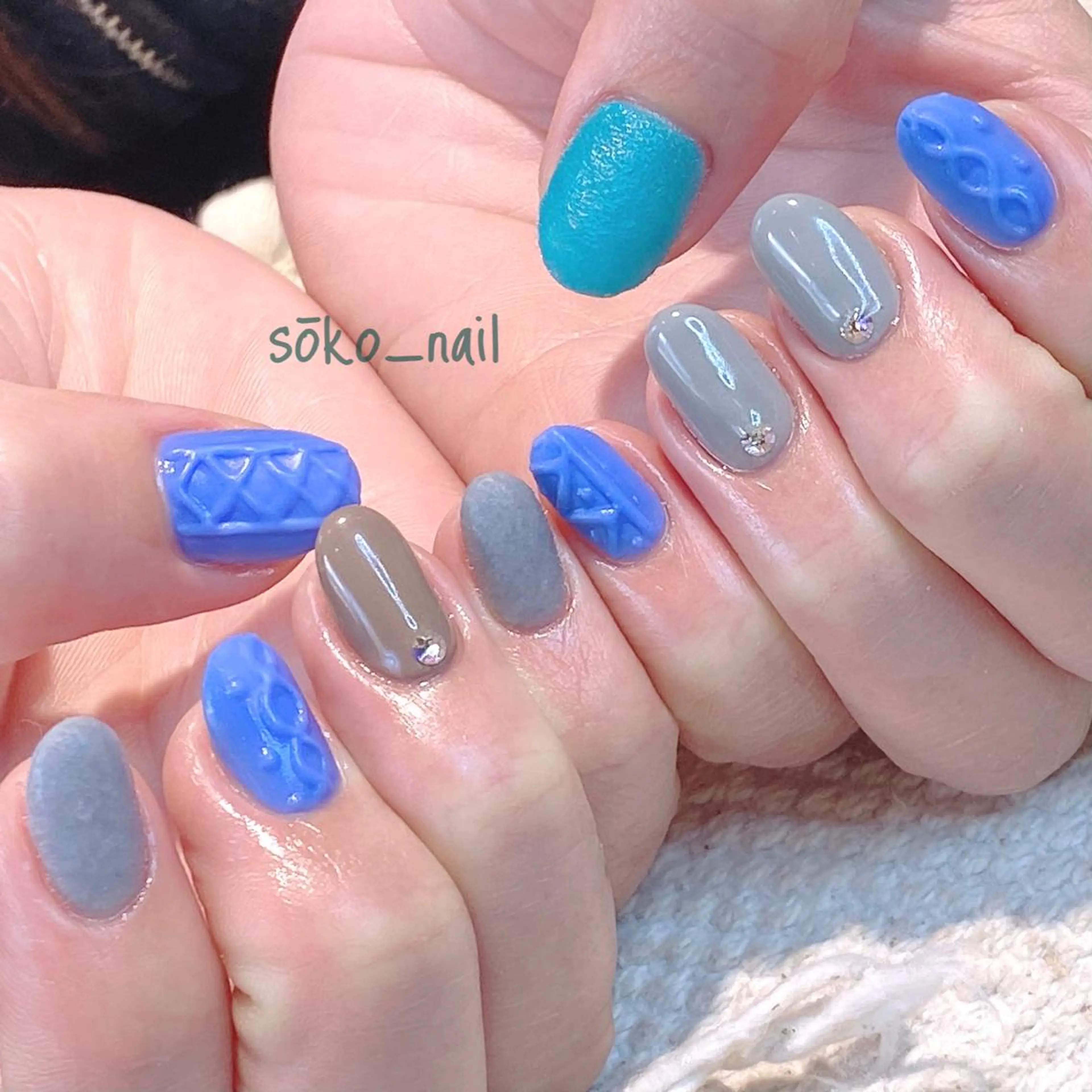 ネイル ハンドネイル sōko Hair&Nail Salon所属・megu  / sōko nailのネイルデザイン