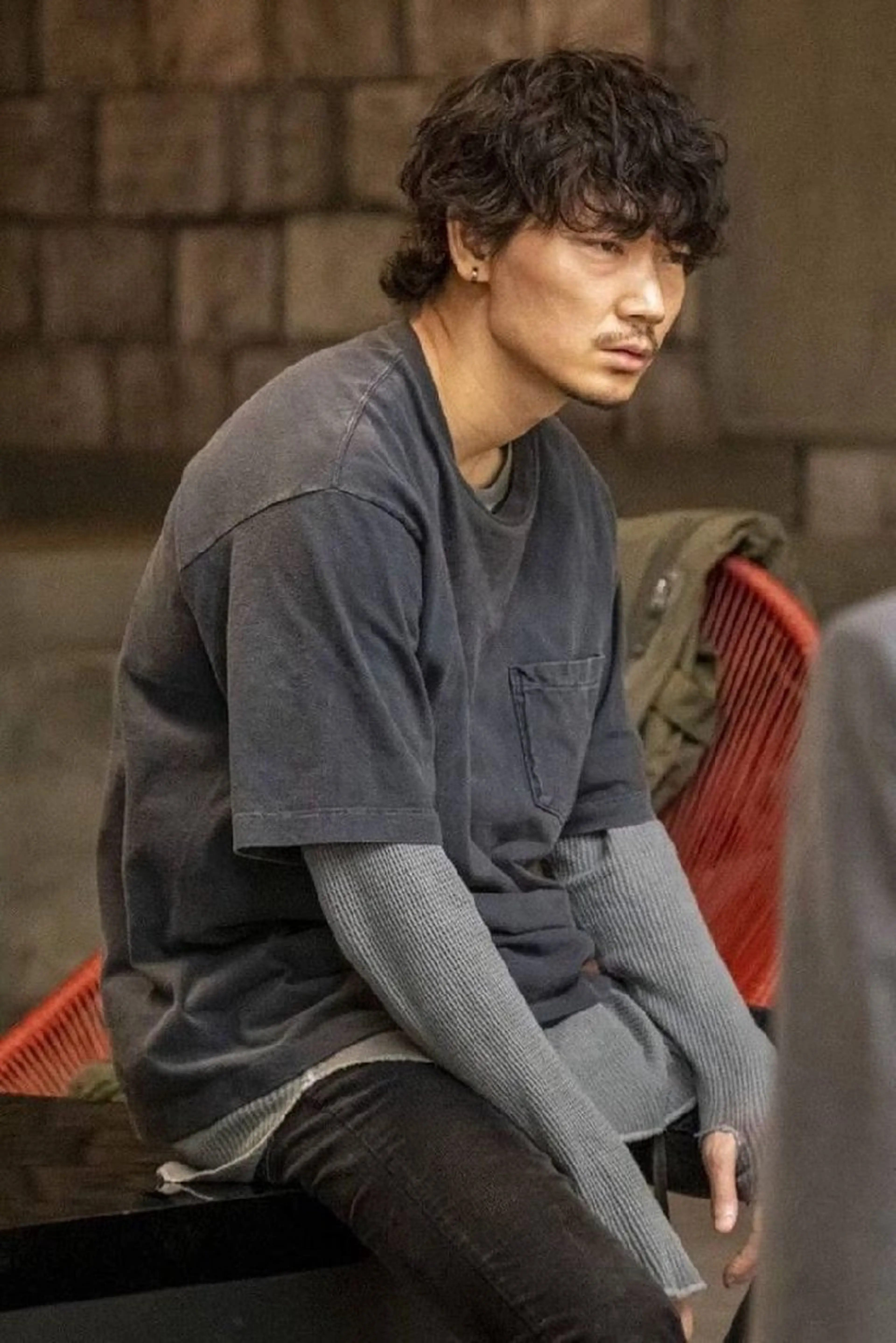 パーマ メンズ メンズパーマ カット パーマ ヘッドスパ サロウィン　神戸三宮店所属・髪質改善美容師が作る 透明感カラー杉山太貴のヘアスタイル