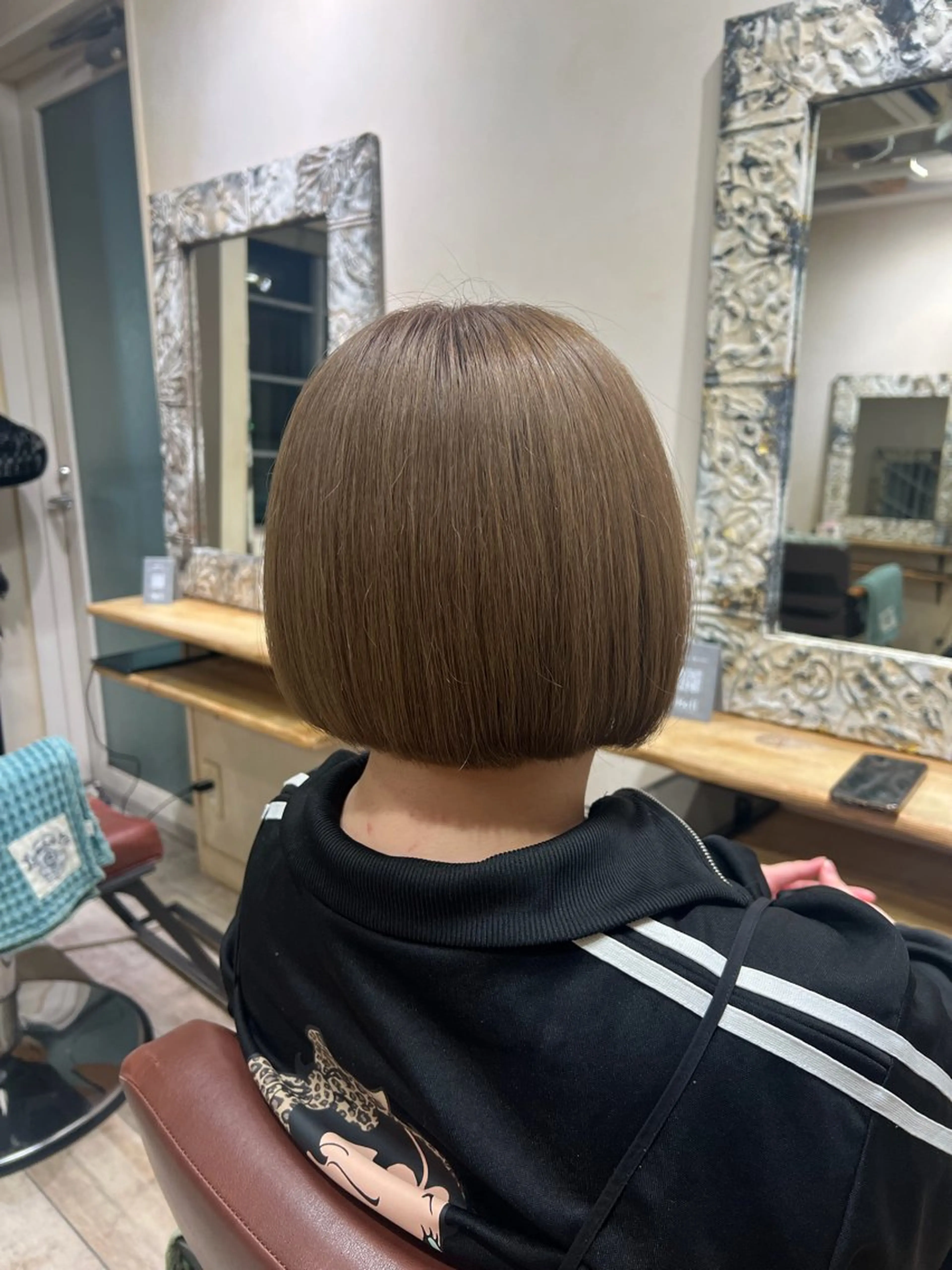 ショート ボブ 透明感カラー 🩷ྀིAYAKAのヘアスタイル