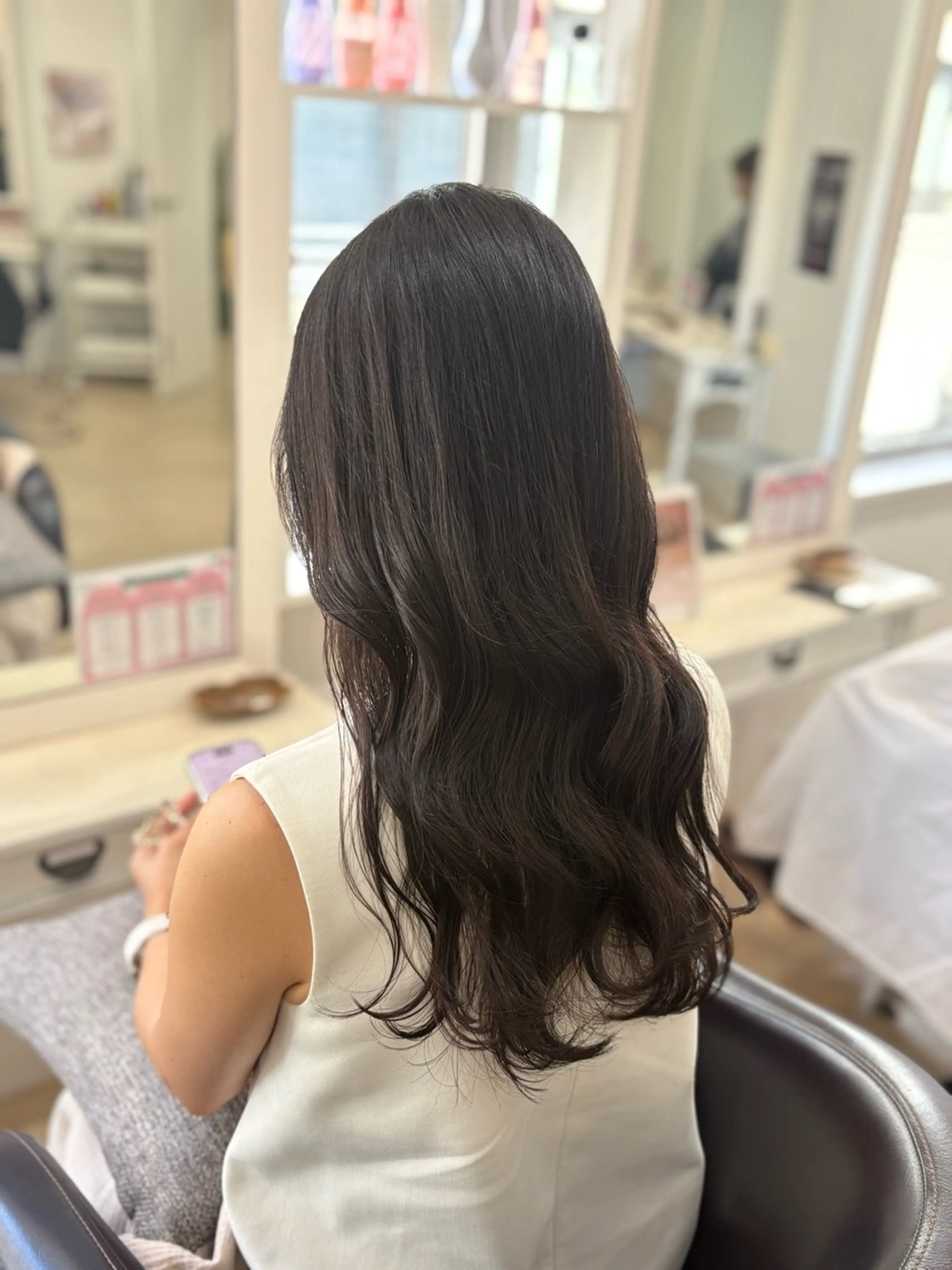 ロング トリートメント カット トリートメント 🫧arisa🫧 レイヤー/アレンジのヘアスタイル