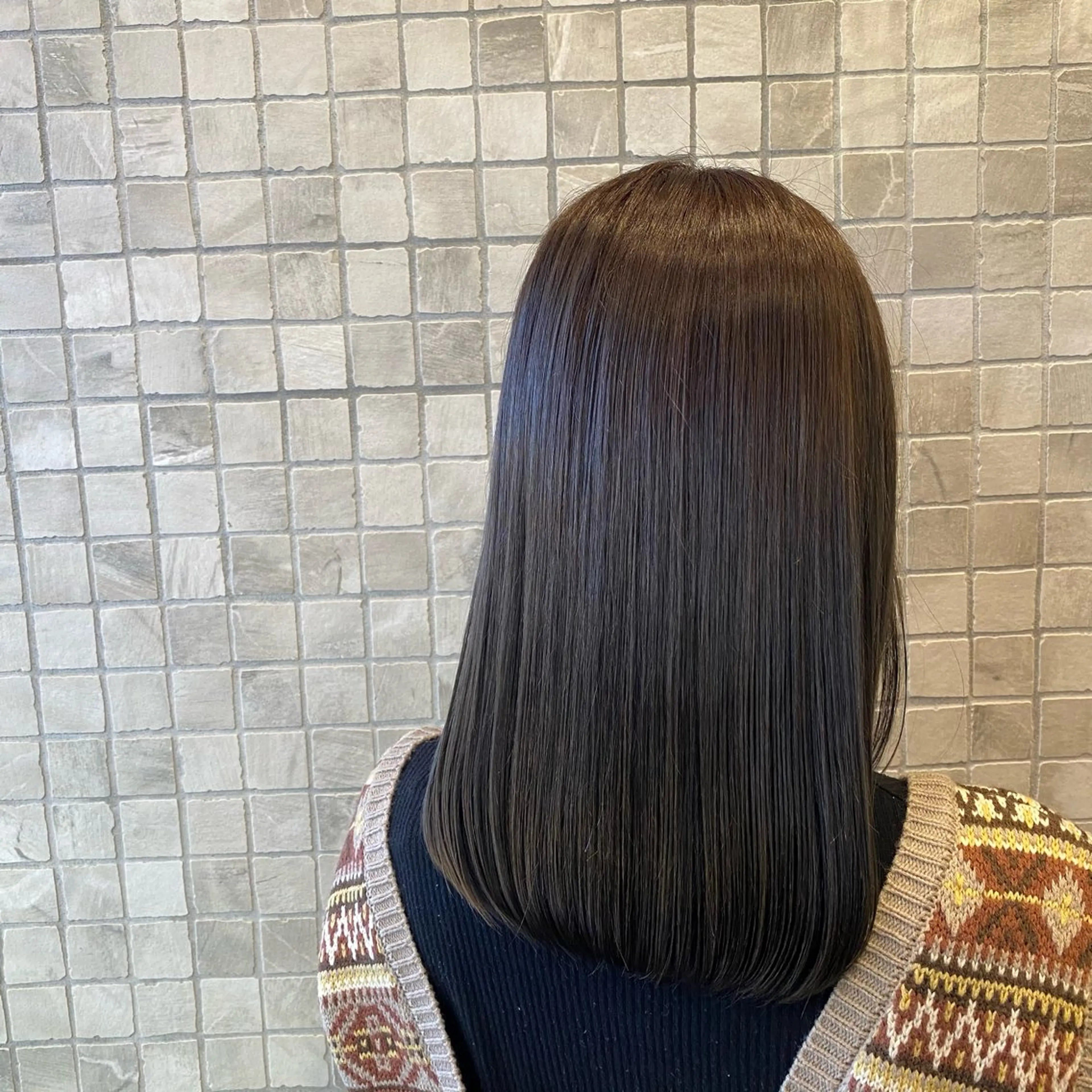 セミロング カラー 似合わせカット takatoのヘアスタイル