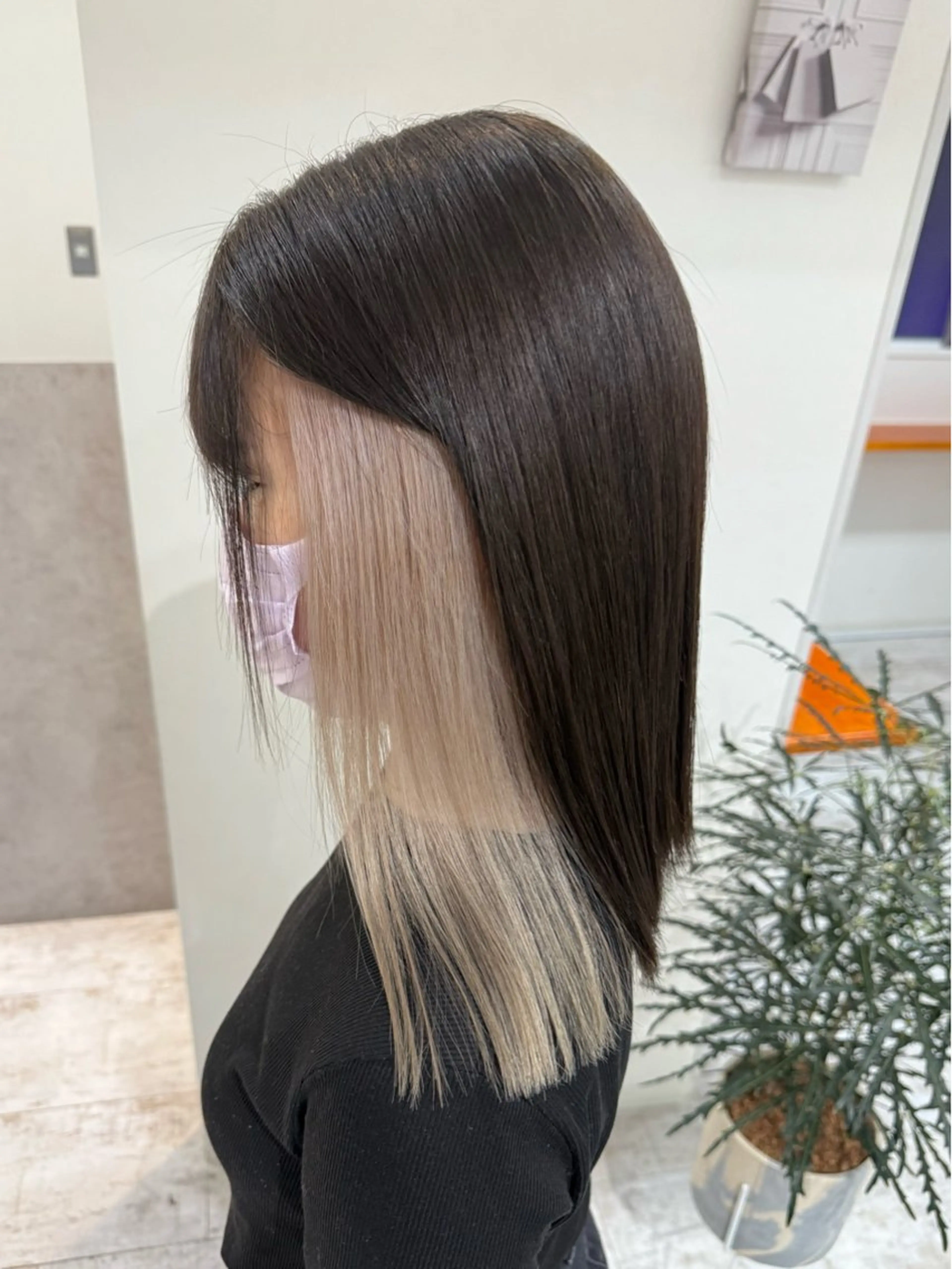 ケアブリーチ＋アディクシーカラーの写真