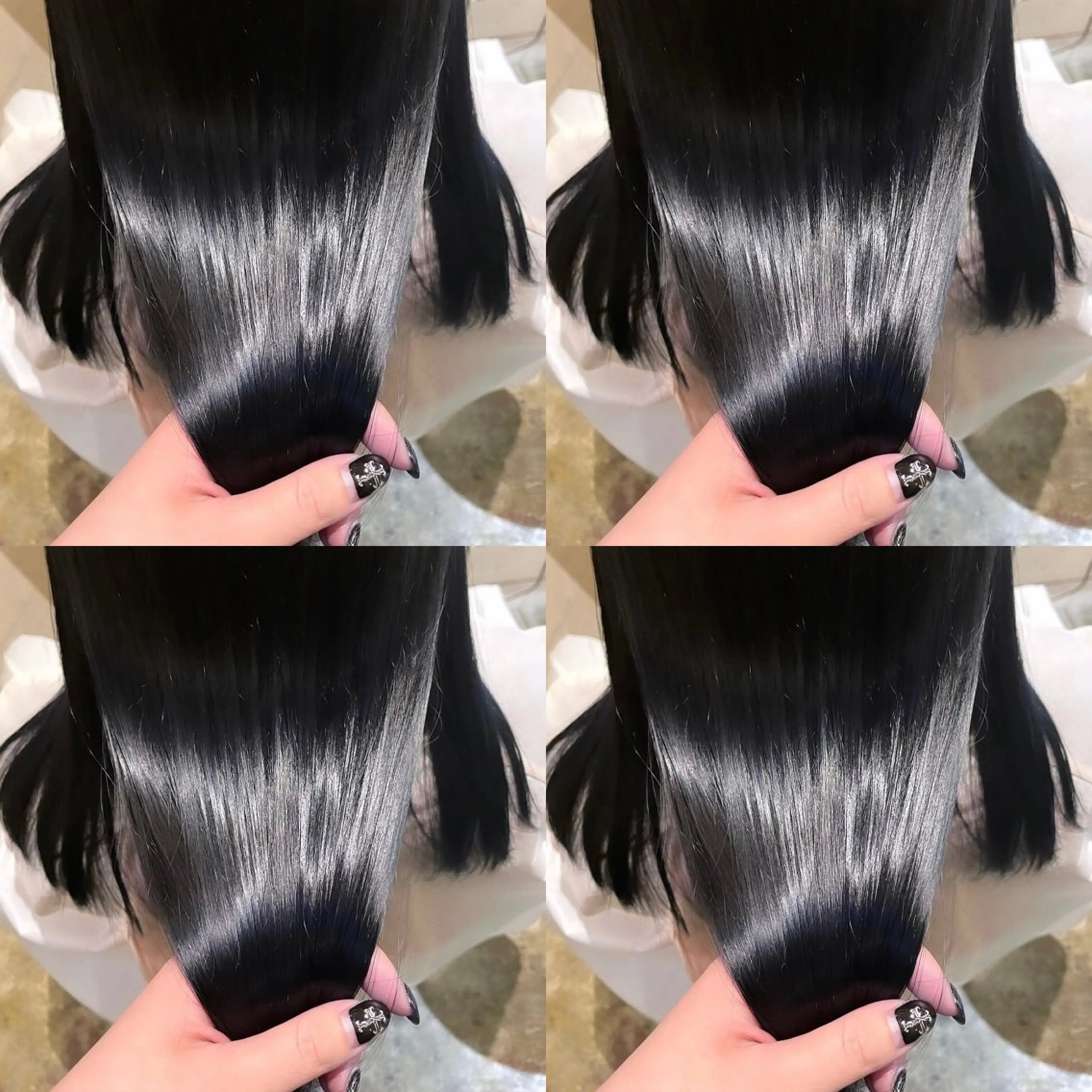 セミロング カラー レイヤーカット/ 縮毛矯正🇰🇷早坂のヘアスタイル