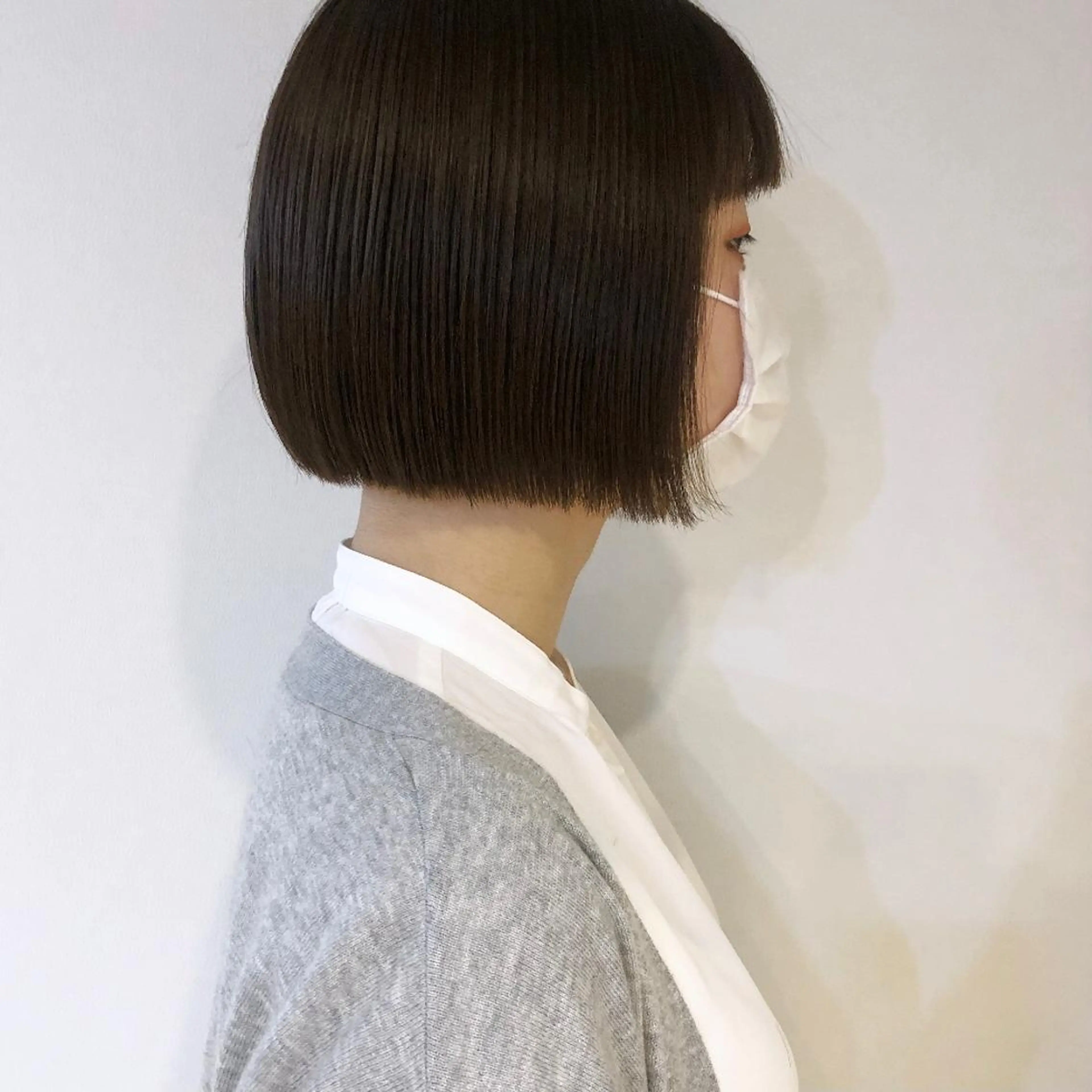 ショート ボブ 義本 風佳のヘアスタイル
