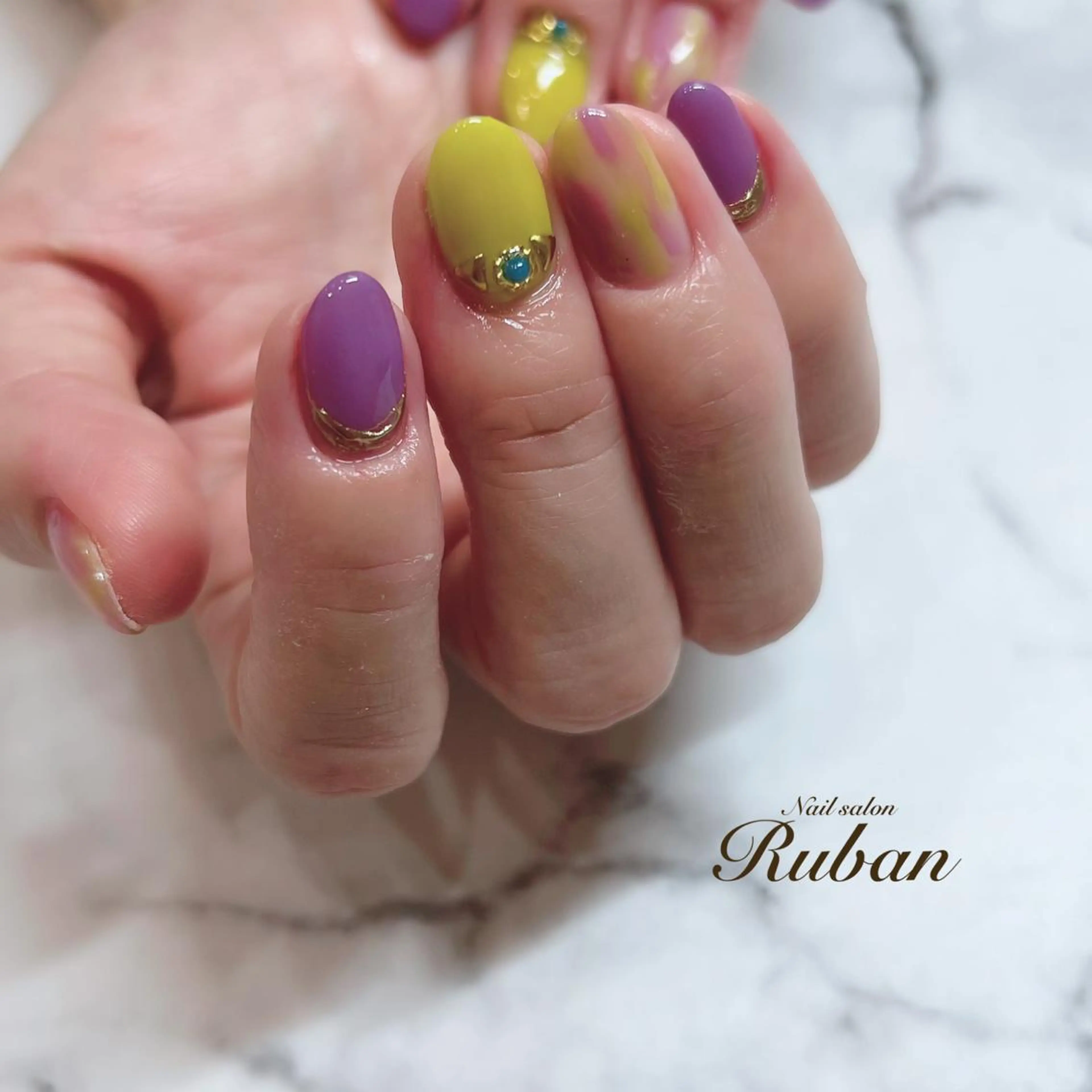 ネイル Nail salon Rubanのネイルデザイン