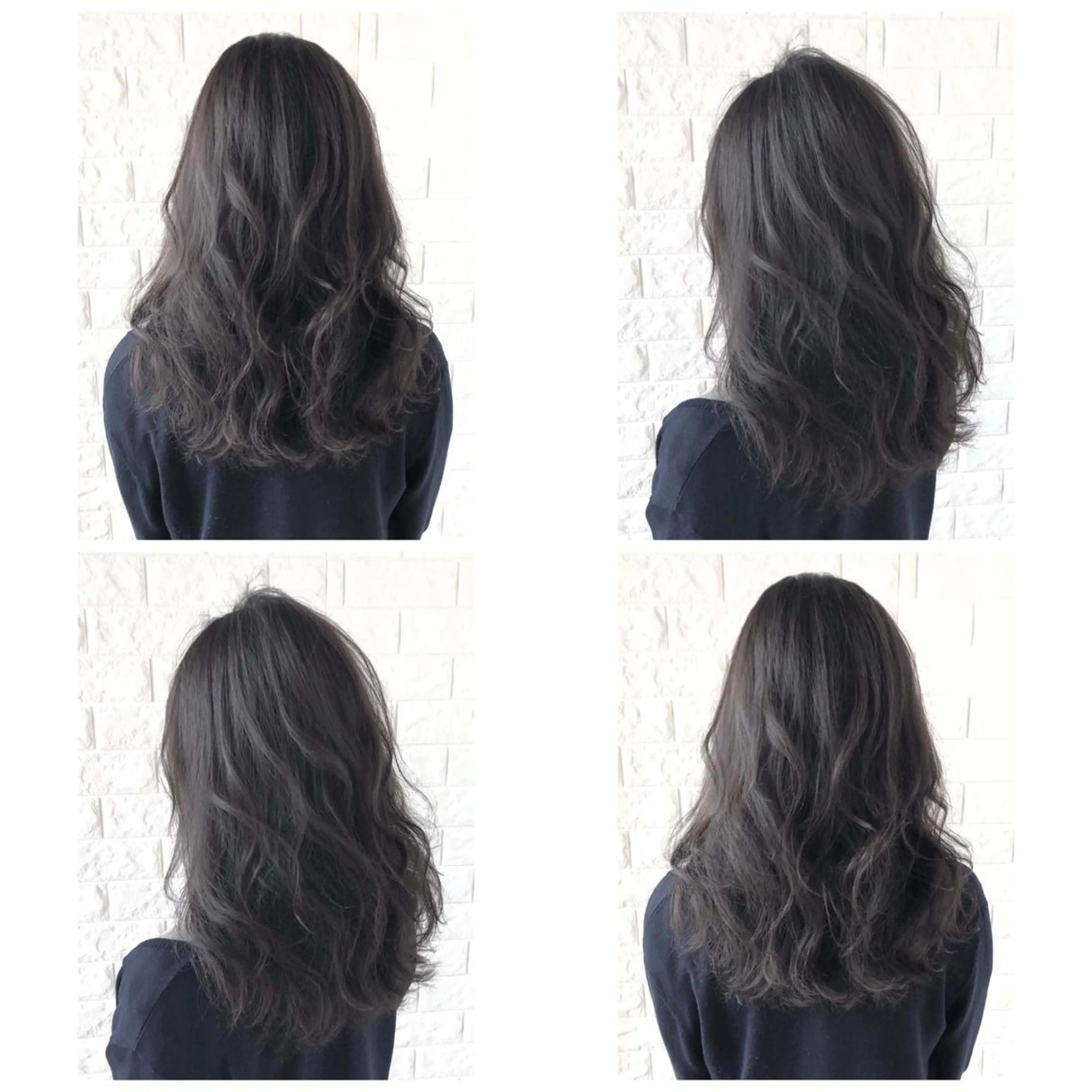 セミロング カラー 透明感カラー イルミナカラー 髪質改善特化KIZU /艶髪研究（京都）のヘアスタイル