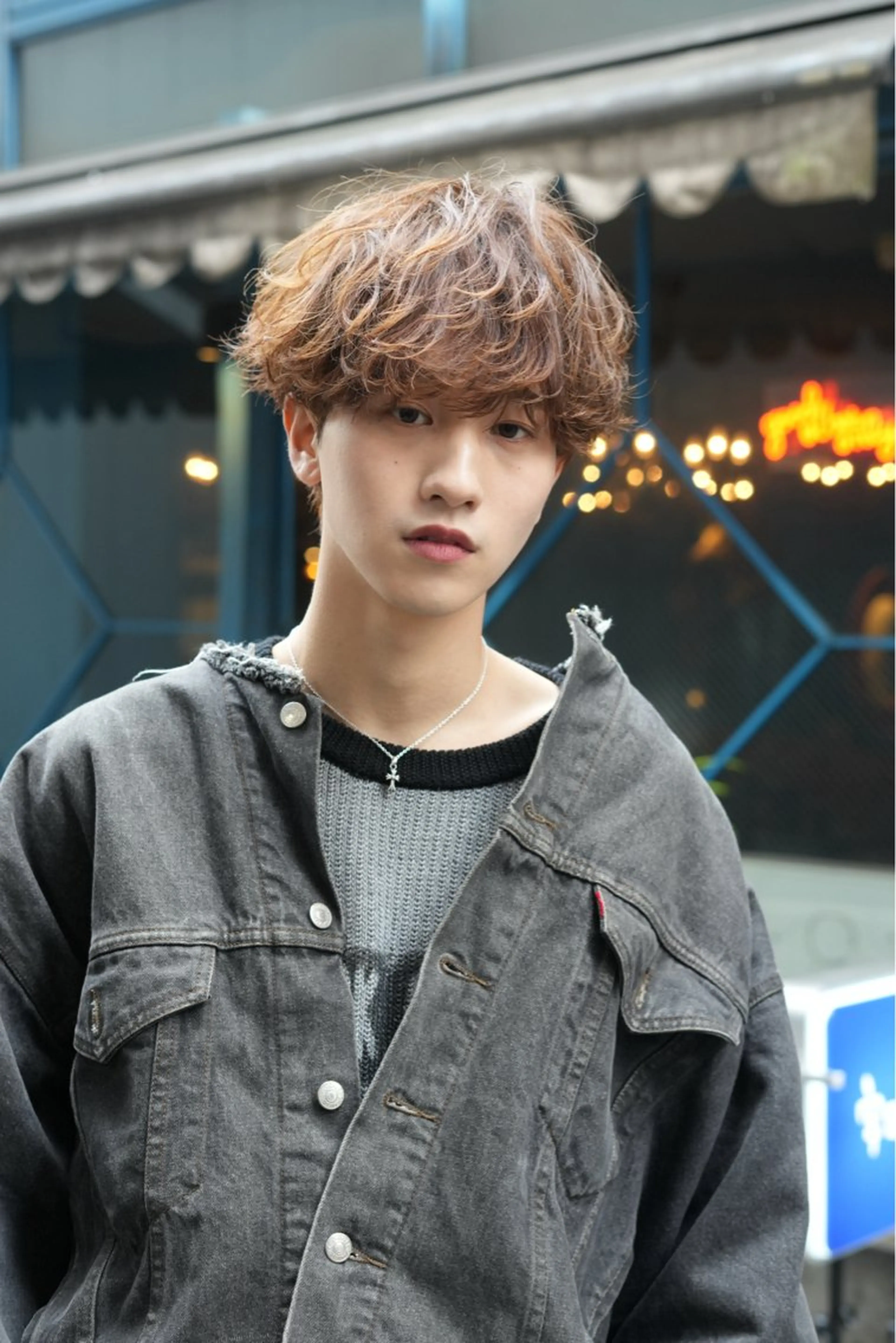 パーマ メンズ fifth渋谷所属・fifth春山 凜乃介のヘアスタイル