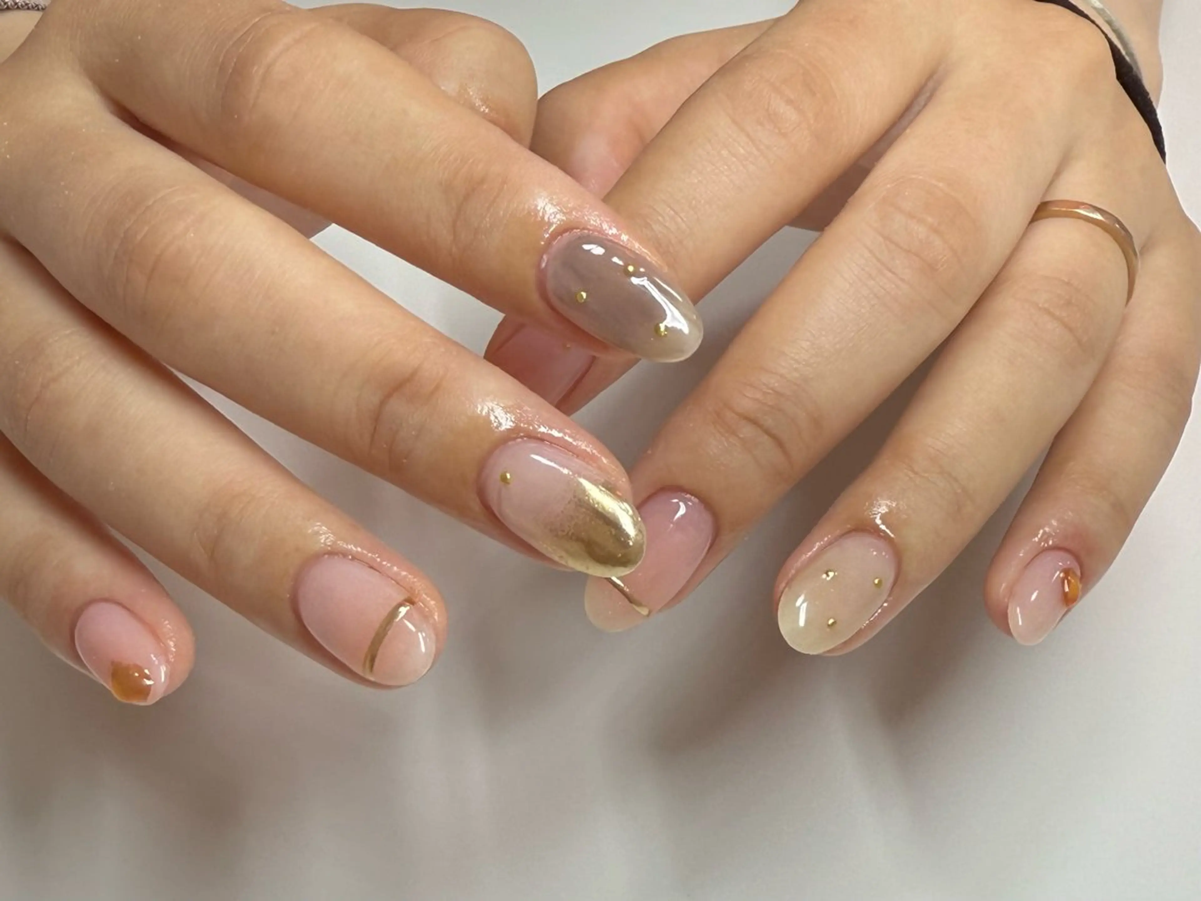 ショート ハンドネイル ネイルサロン赤ちゃん所属・ネイルサロン赤ちゃん MIYUのネイルデザイン