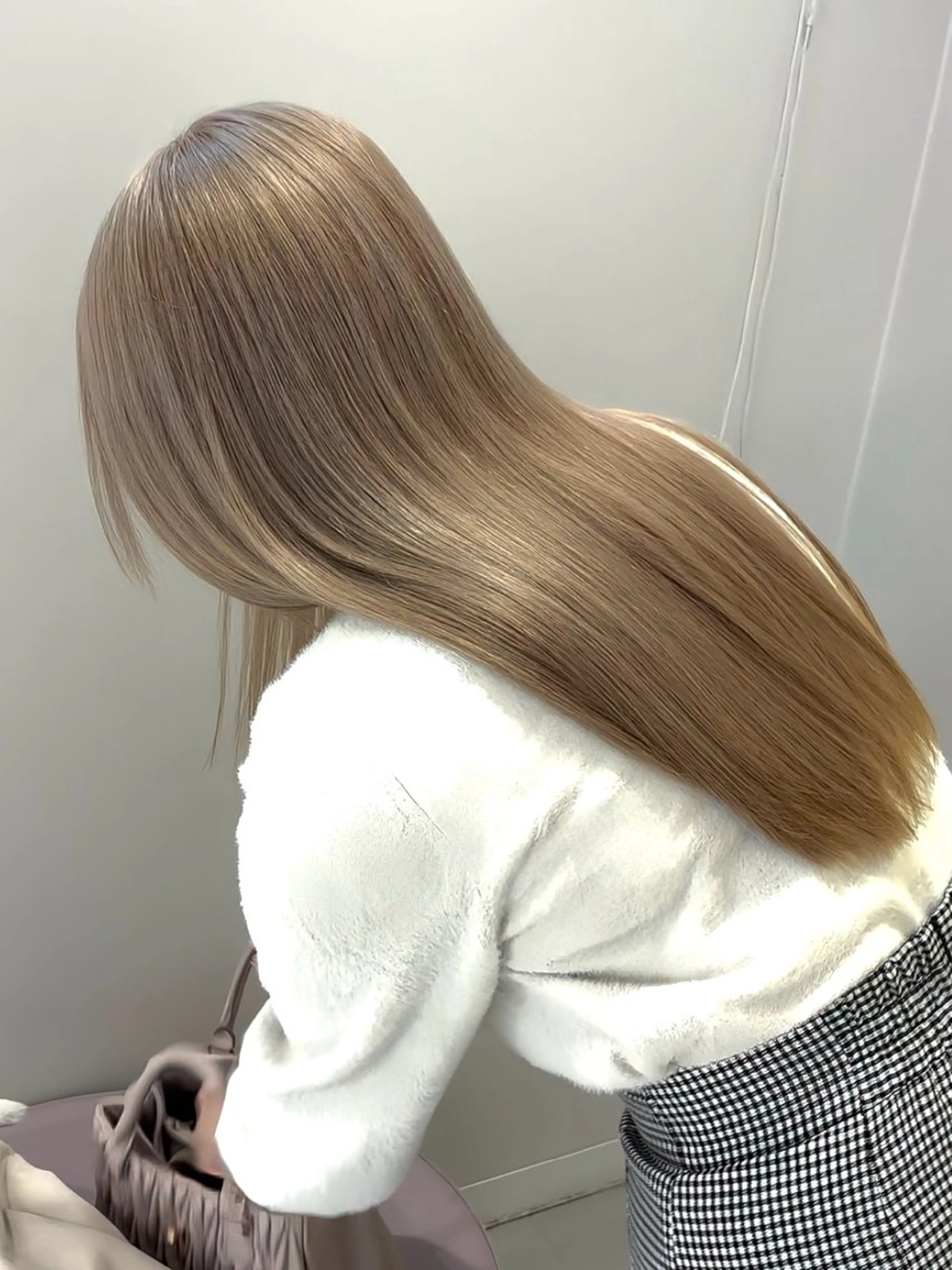 ロング カラー ヘアカラー 名古屋/中顔面短縮 ✨/小顔ハイレイヤーのヘアスタイル