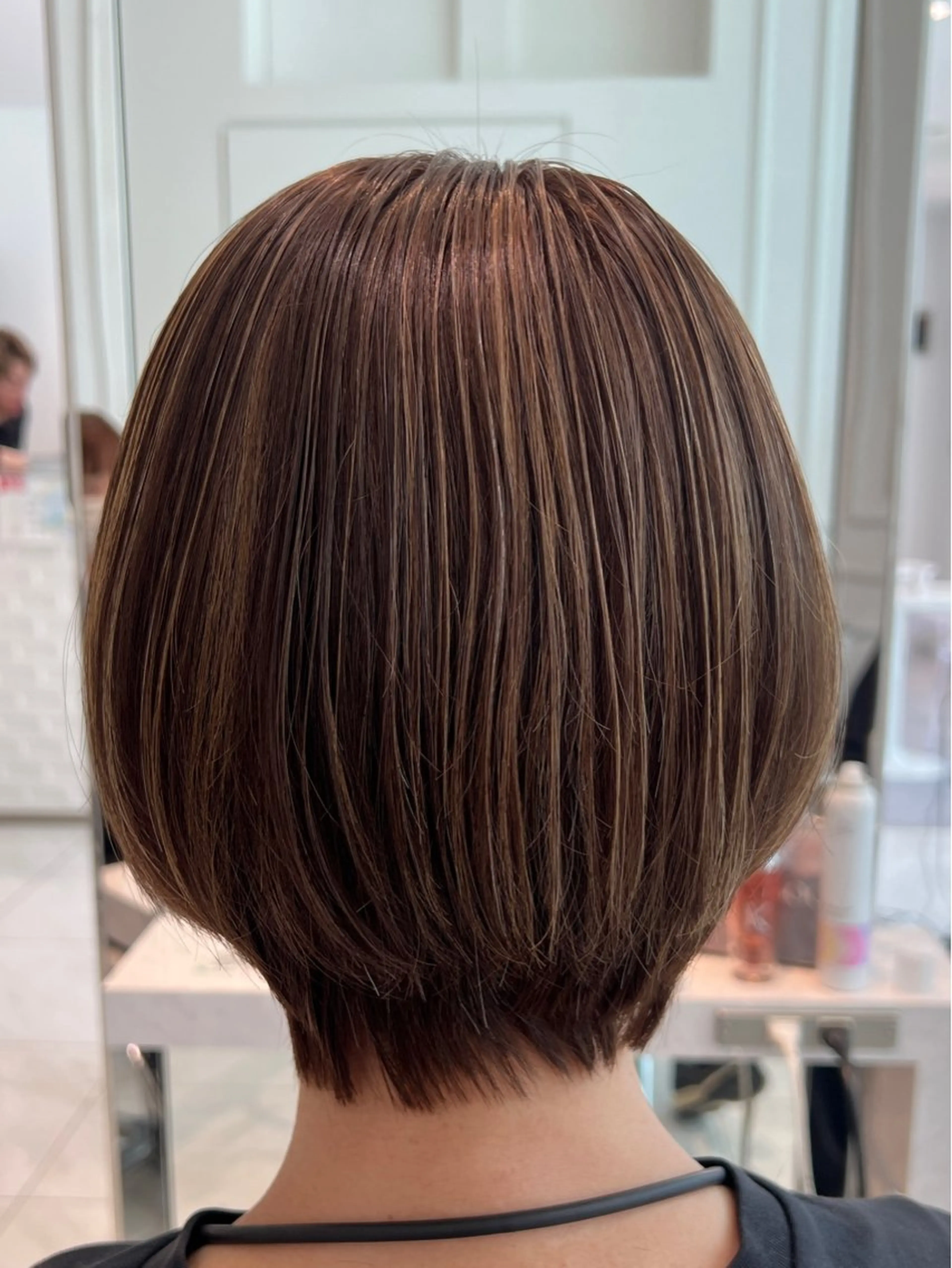 ショート カラー ハイライトカラー ハイライト NYNY姫路本店 メンズパーマ藤川時也のヘアスタイル