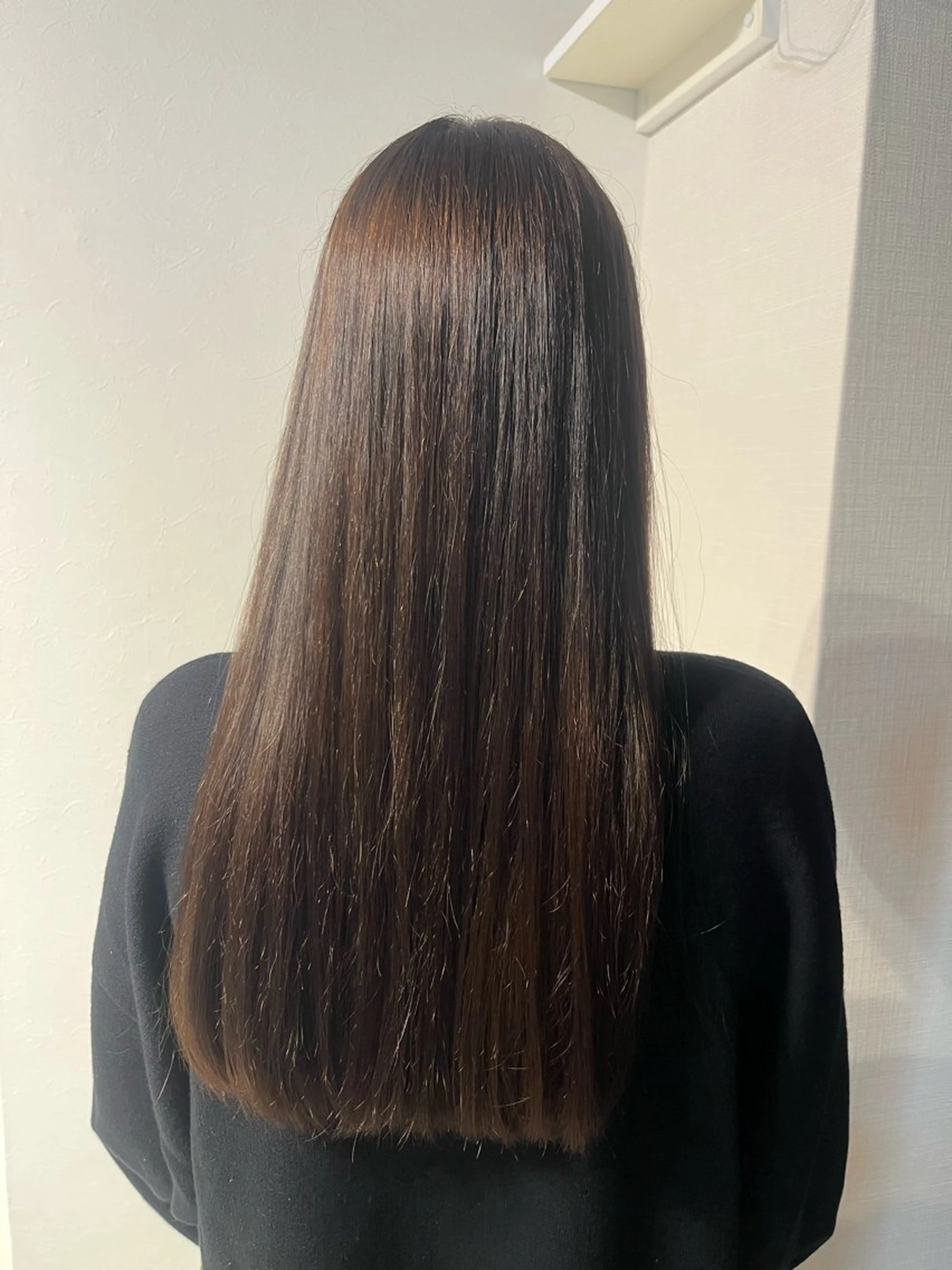 カラー ブラウンカラー ナチュラルブラウン annuy aoiのヘアスタイル