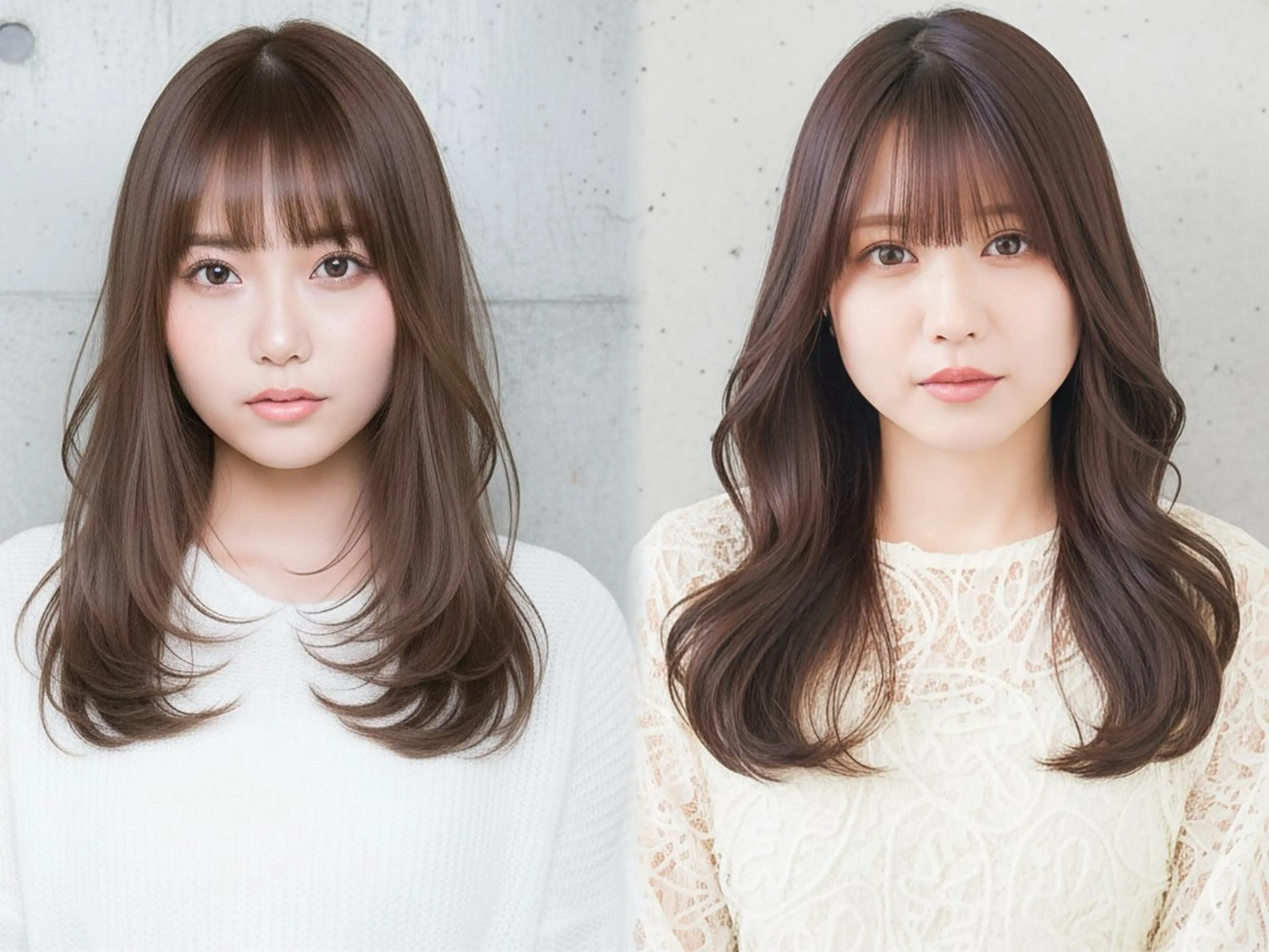 セミロング カット ヘアカラー ショート〜ミディアム 喜多司のヘアスタイル