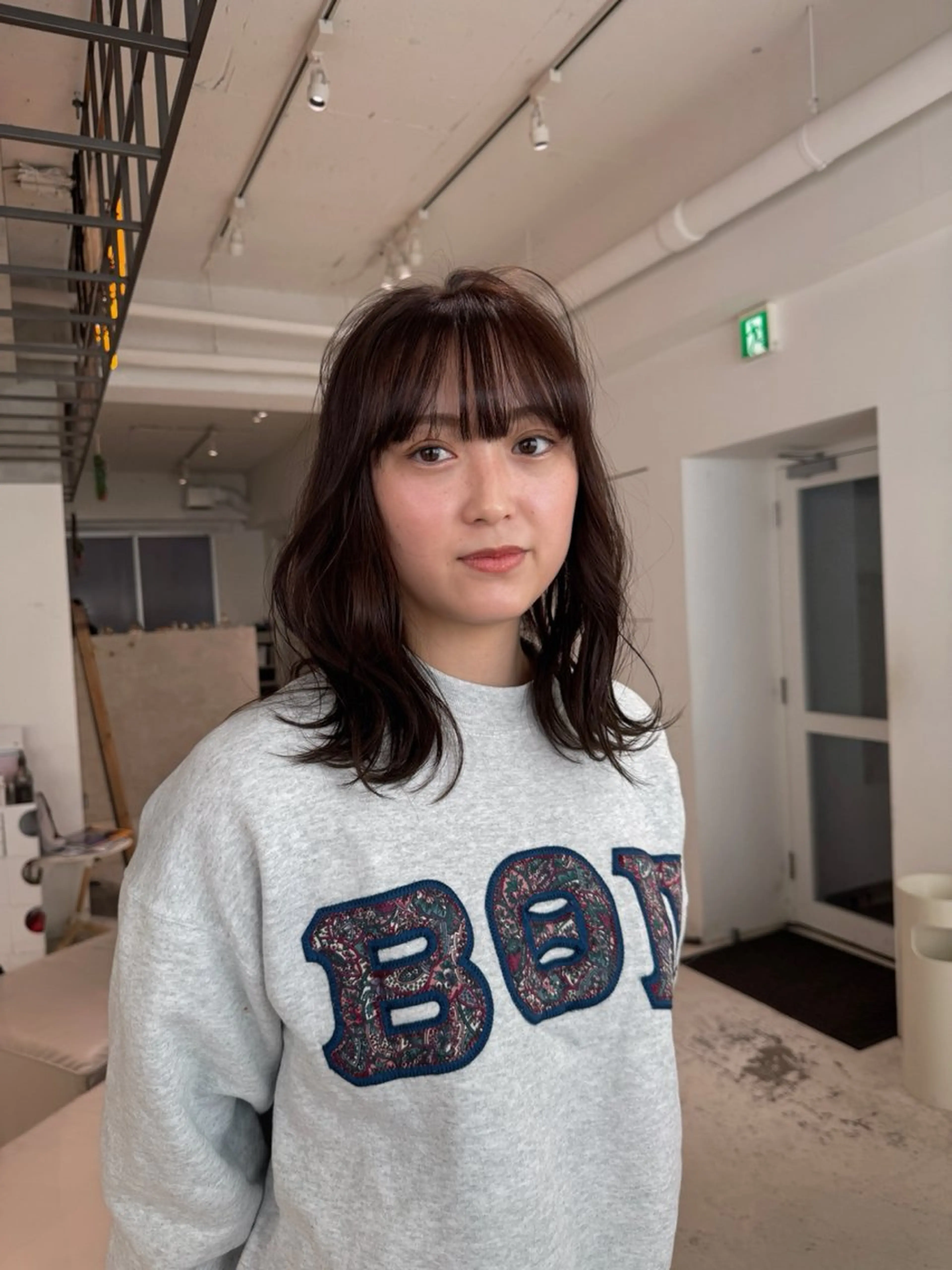 ミディアム カラー カット ヘアカラー トリートメント ralme/sol 髙橋一哉のヘアスタイル