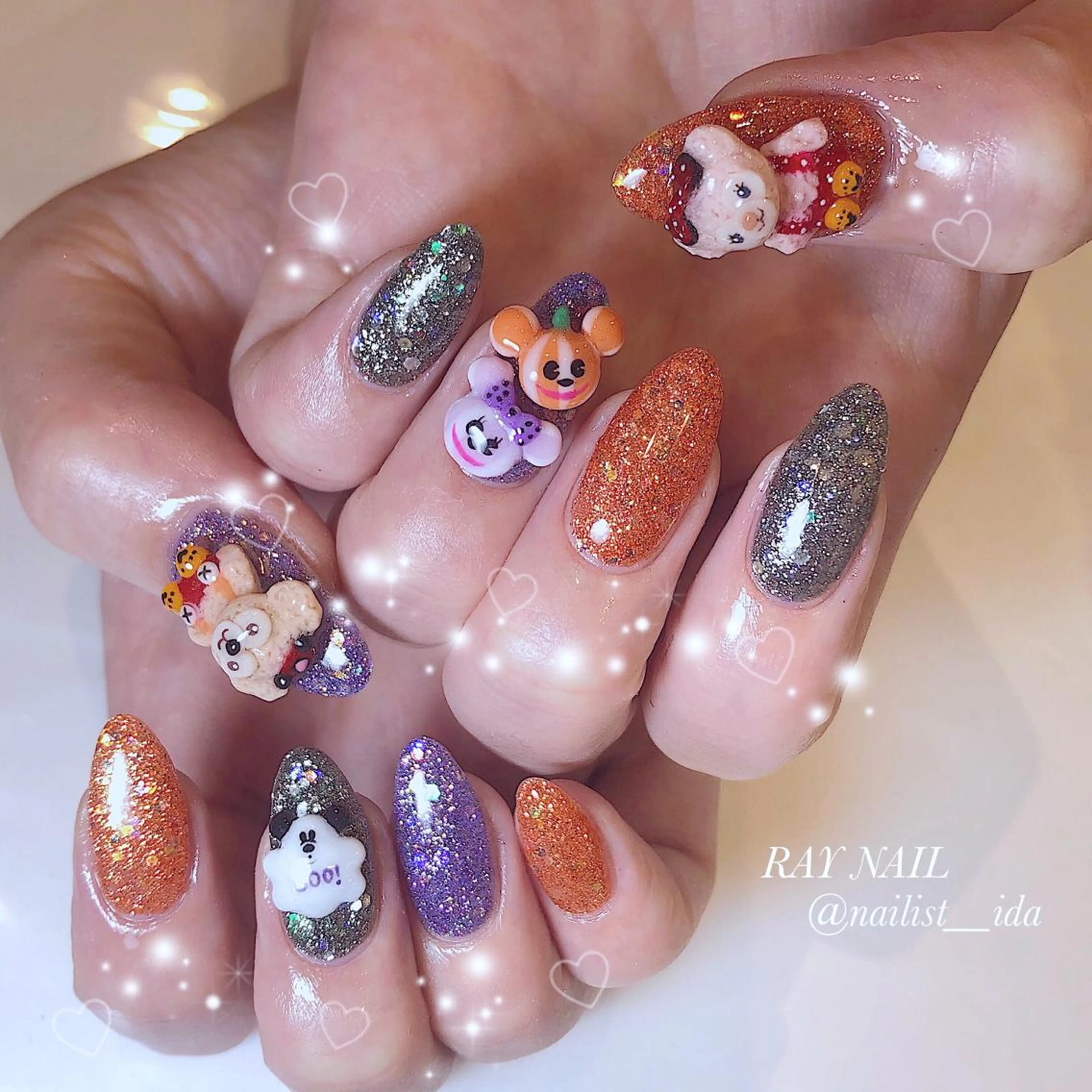 ネイル Arowa 伊田のネイルデザイン