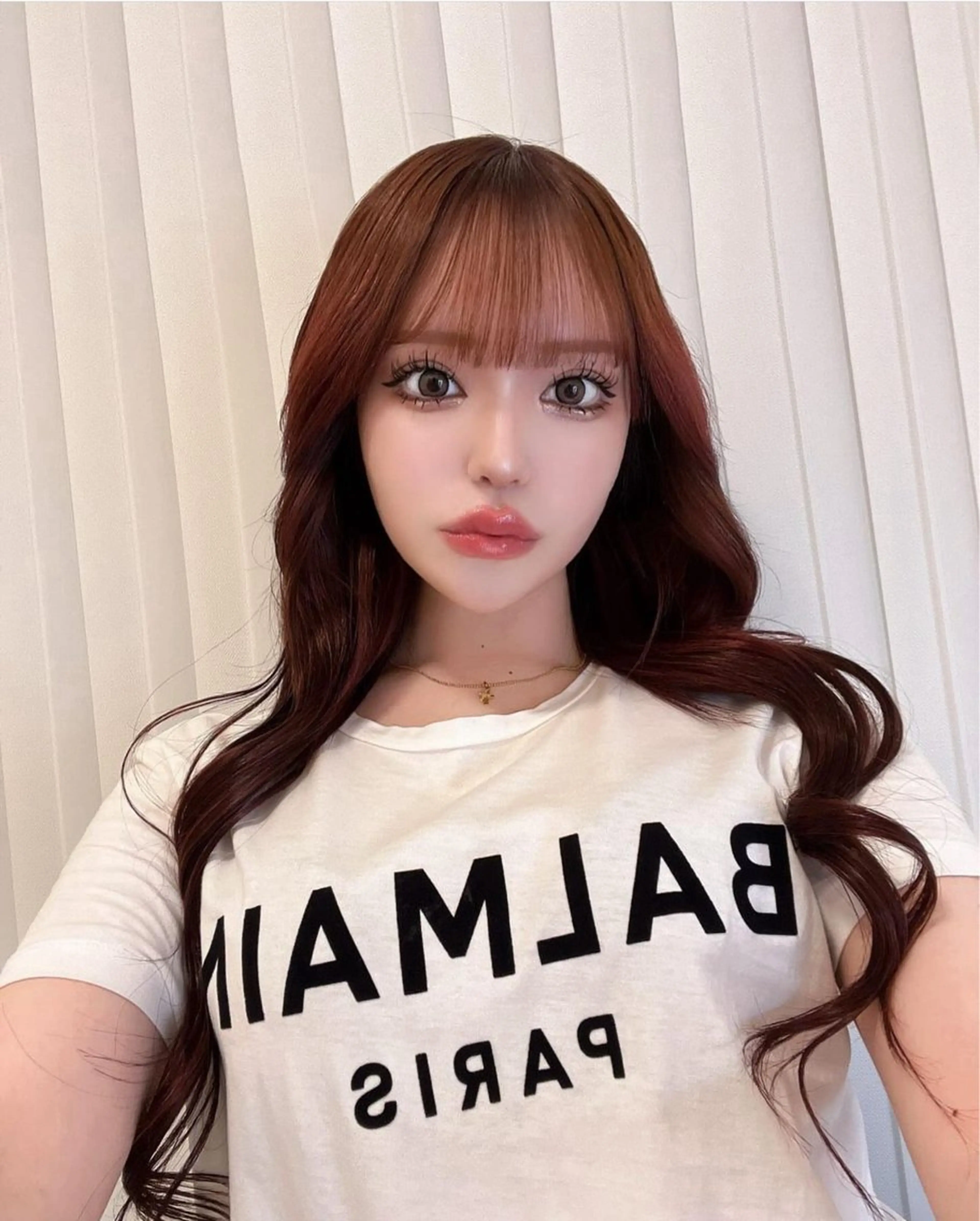 セミロング 原宿プルエク1位‼️ 口コミ⭐️5✨Kaiのヘアスタイル