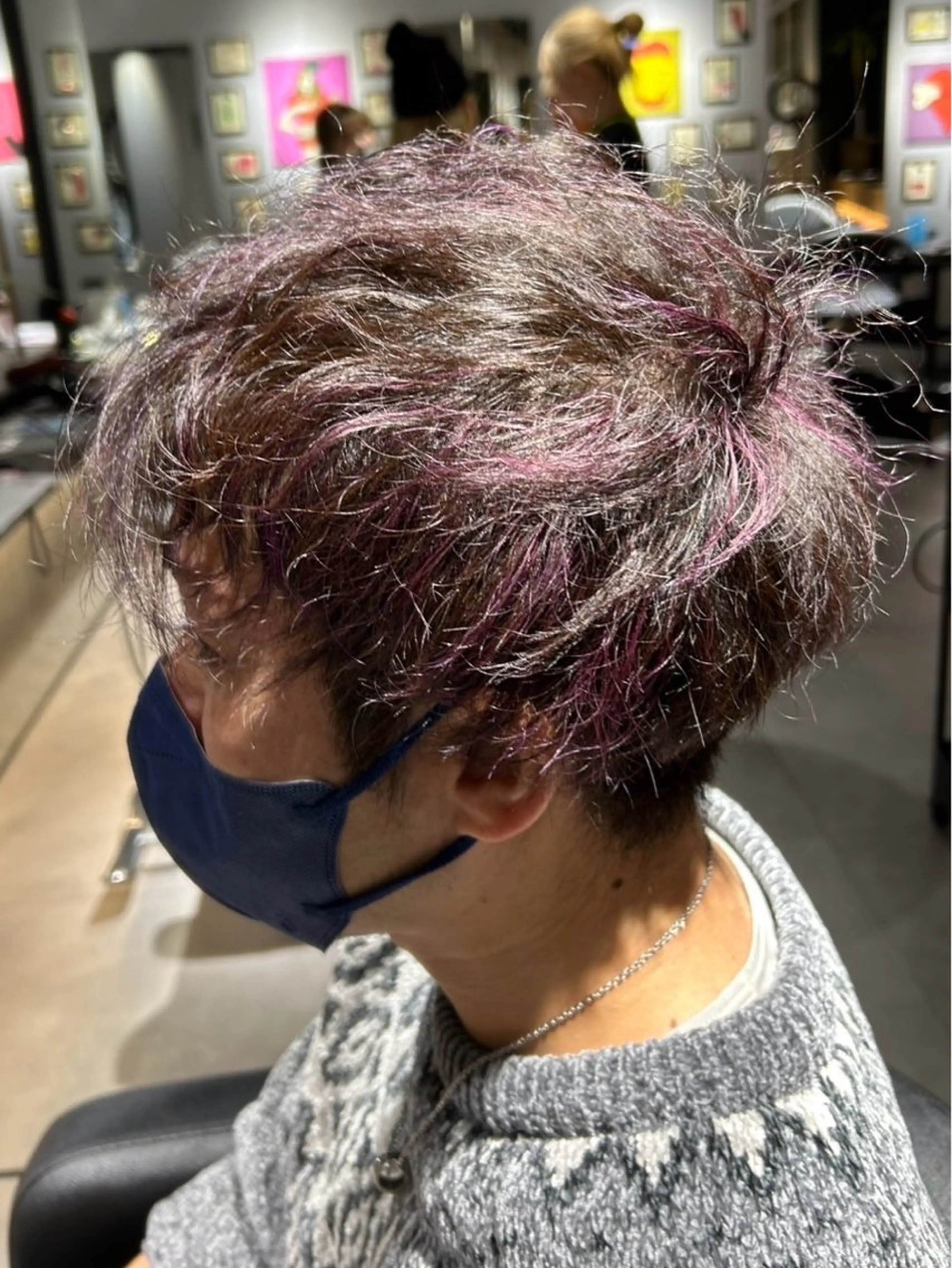 カラー メンズ ✂︎刈谷三河安城✂︎ KAORIのヘアスタイル