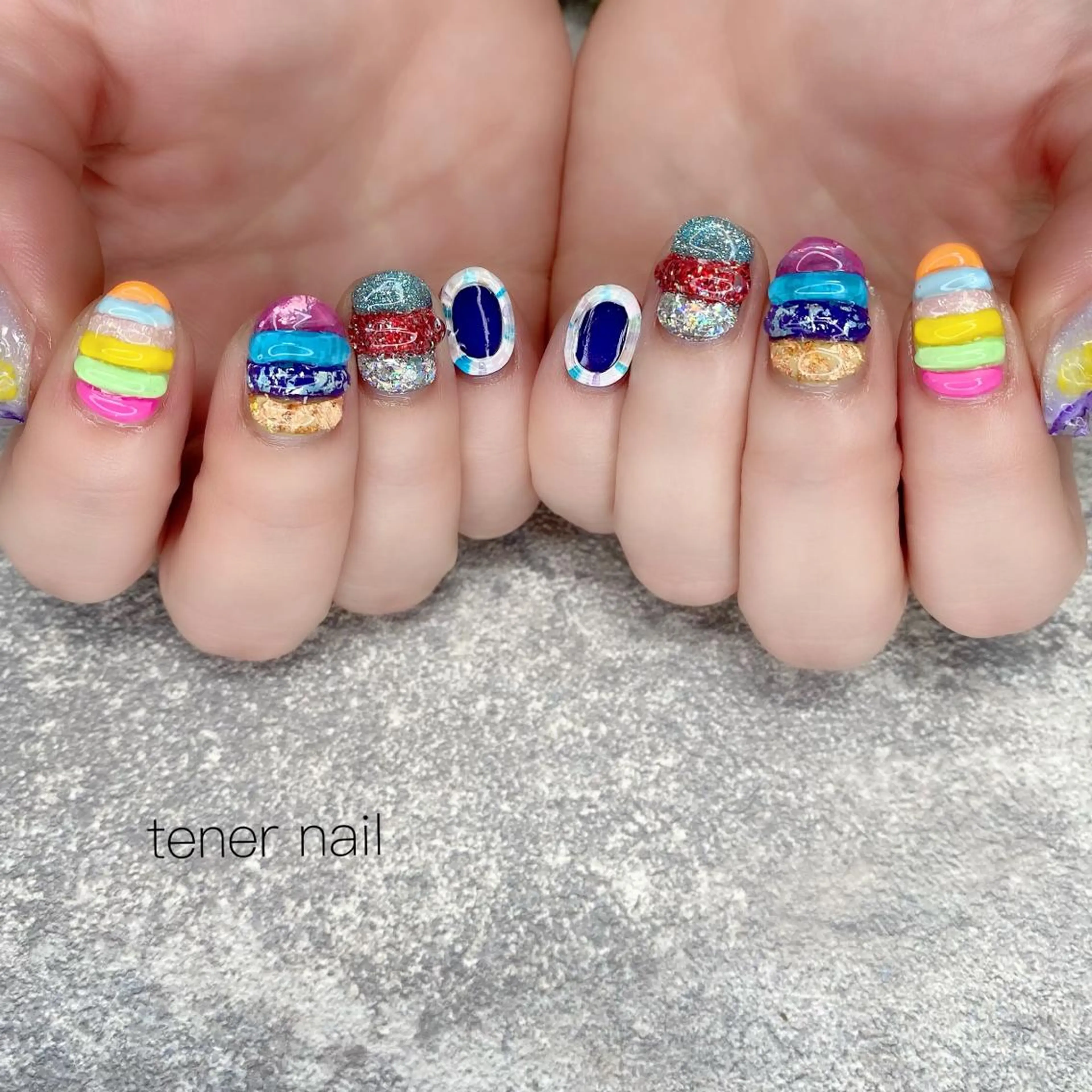 ネイル ぷっくりネイル テネルネイル tener nailのネイルデザイン