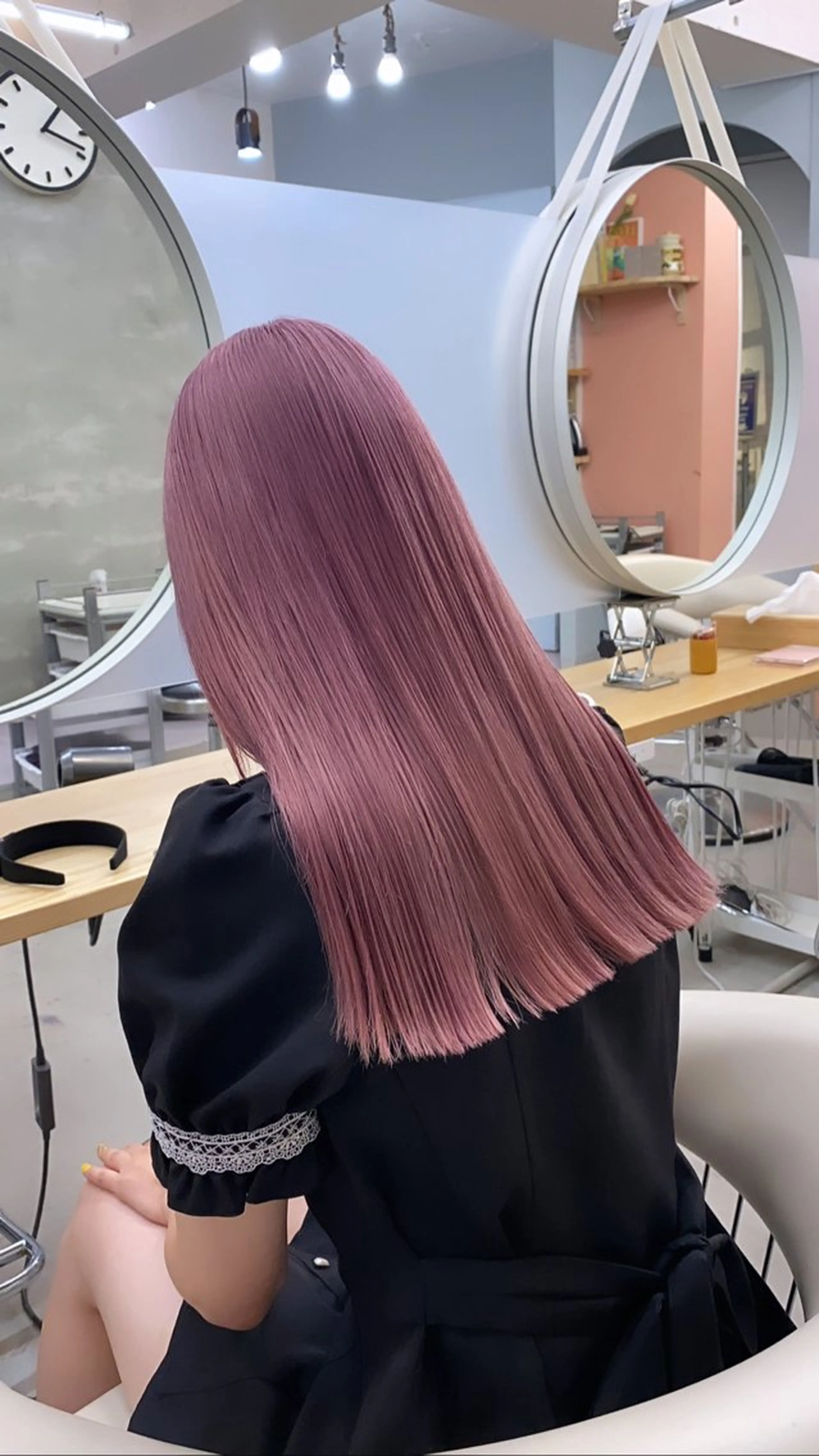 ロング カラー メンズ ケアブリーチ/ツヤ髪 /ハイトーン/西村のヘアスタイル