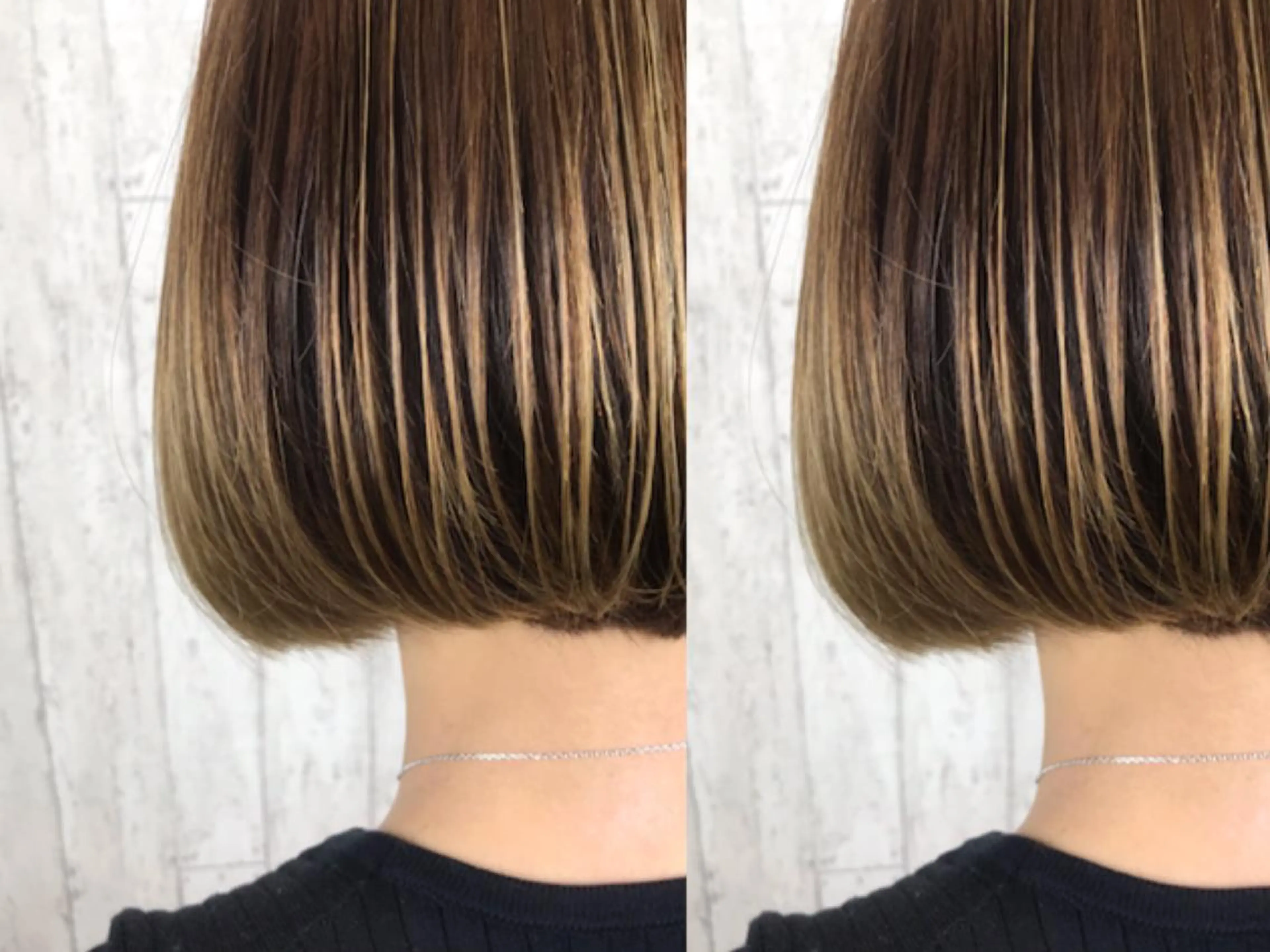 ショート カラー ショートボブ ハイライトカラー ボブ ハイライト ショートヘア 田中 あかねのヘアスタイル