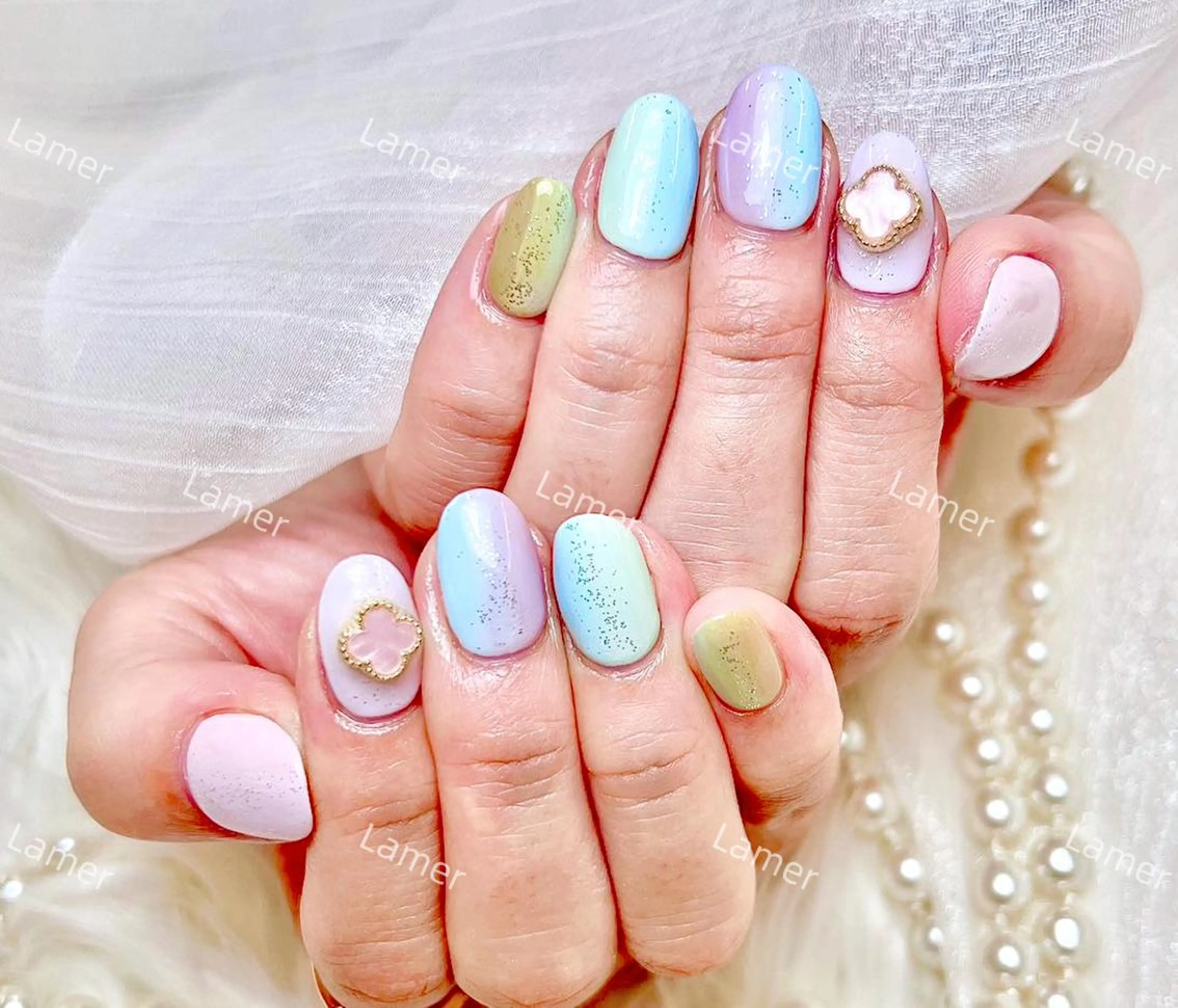 ネイル ハンドネイル ハンドケア La Merのネイルデザイン