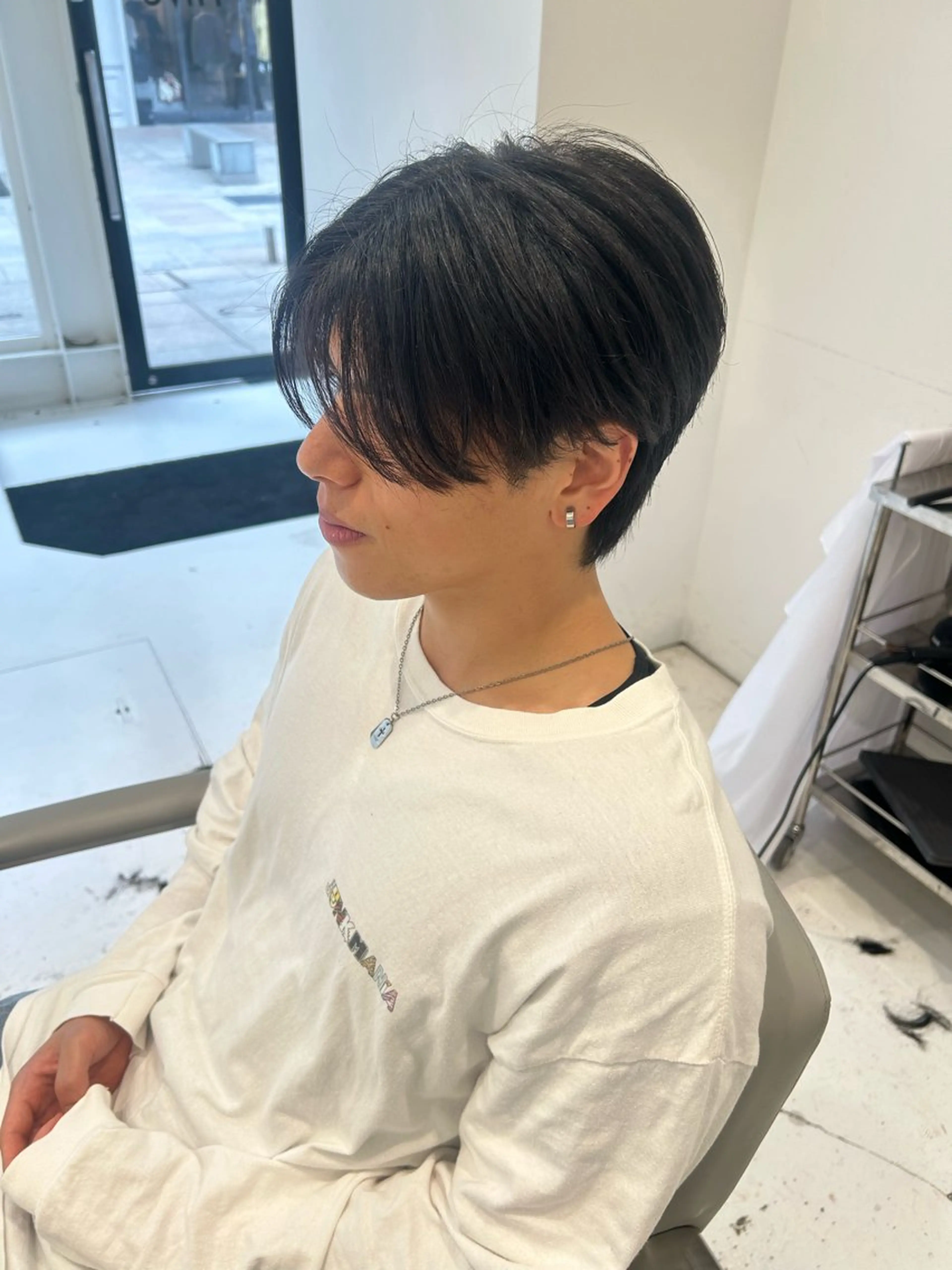 ショート メンズ カット 大長 広菜のヘアスタイル