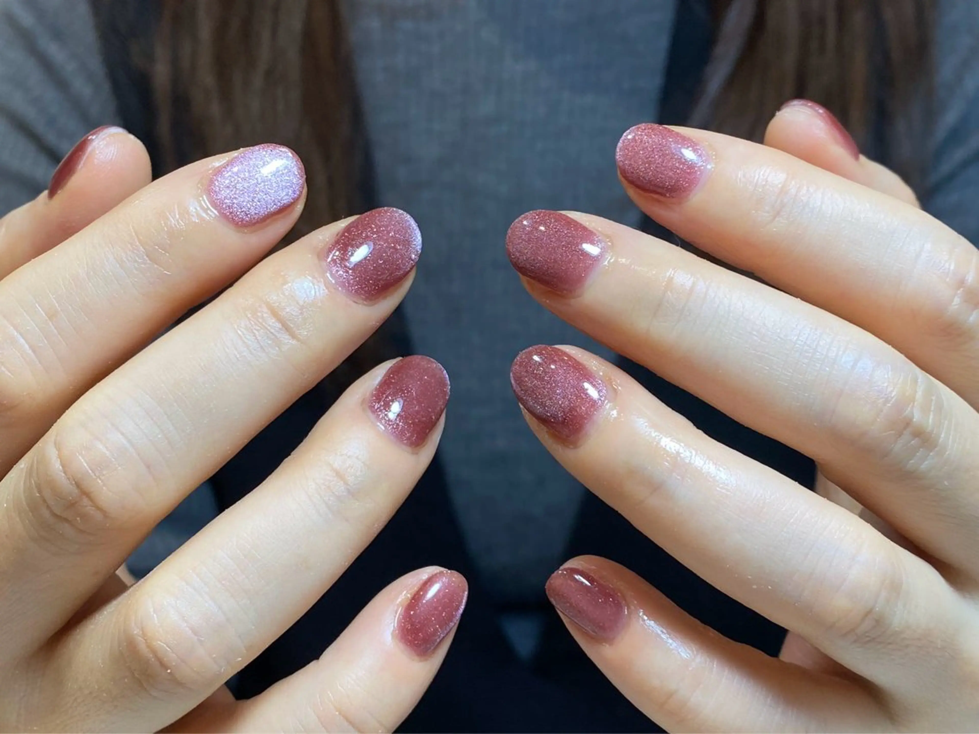 ネイル マグネットネイル Venus nail チップ長さだし専門店のネイルデザイン