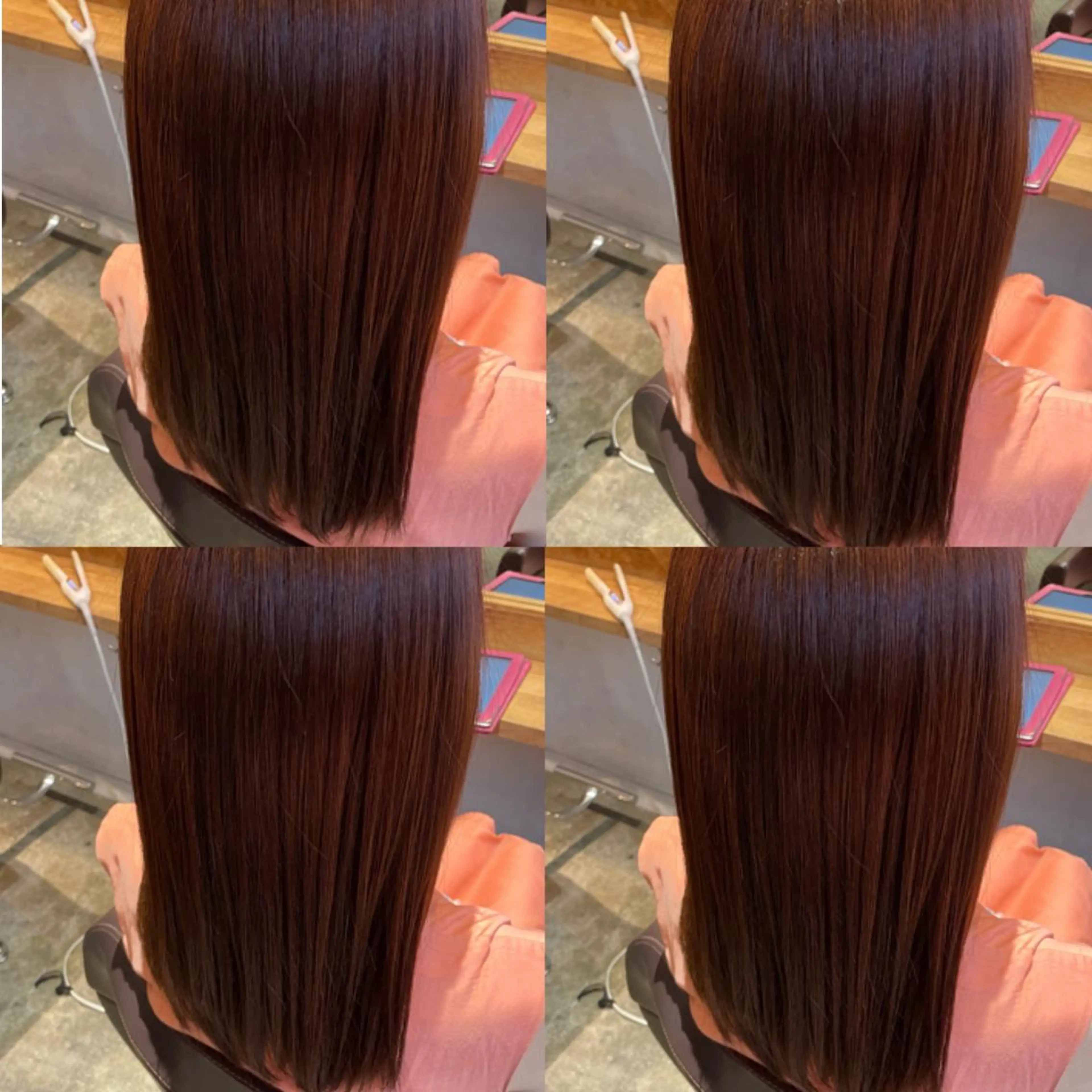 ミディアム カット 縮毛矯正 トリートメント Minami. 🩵 再現性特化ヘアのヘアスタイル