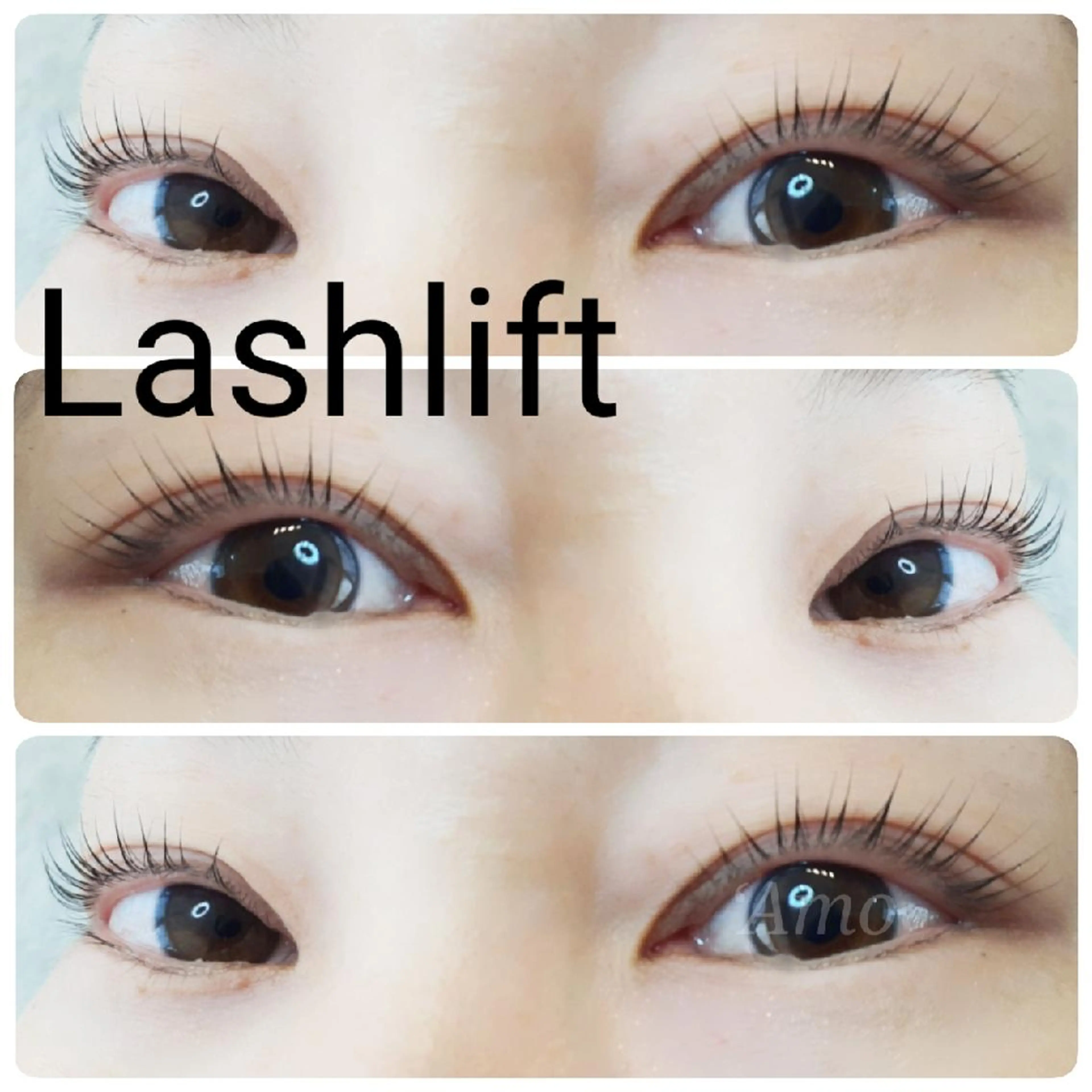 マツエク・マツパ パリジェンヌラッシュリフト ‘Amo アモのマツエク・マツパデザイン