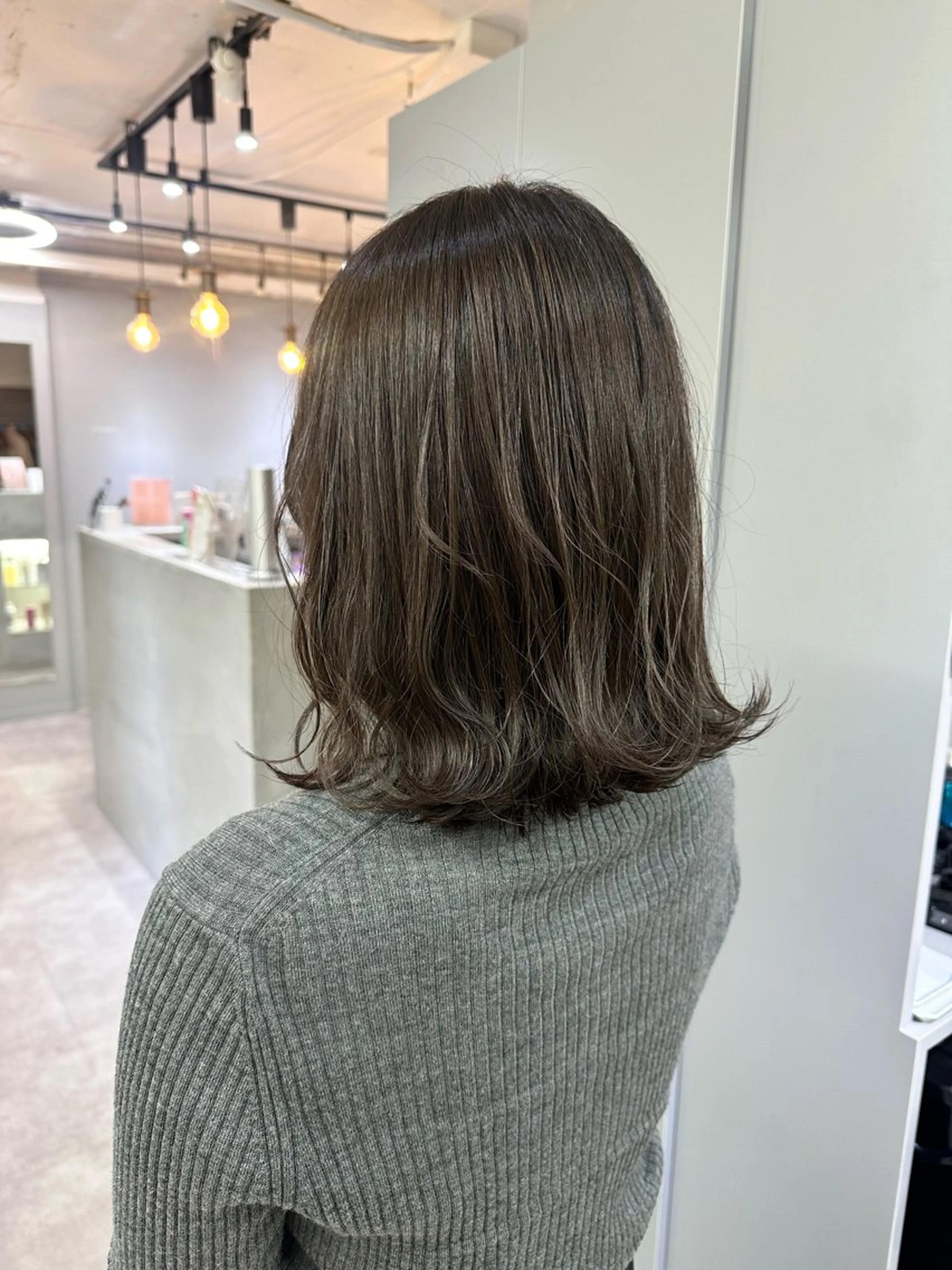 ミディアム 似合わせcut/艶 color🫧ひかりのヘアスタイル