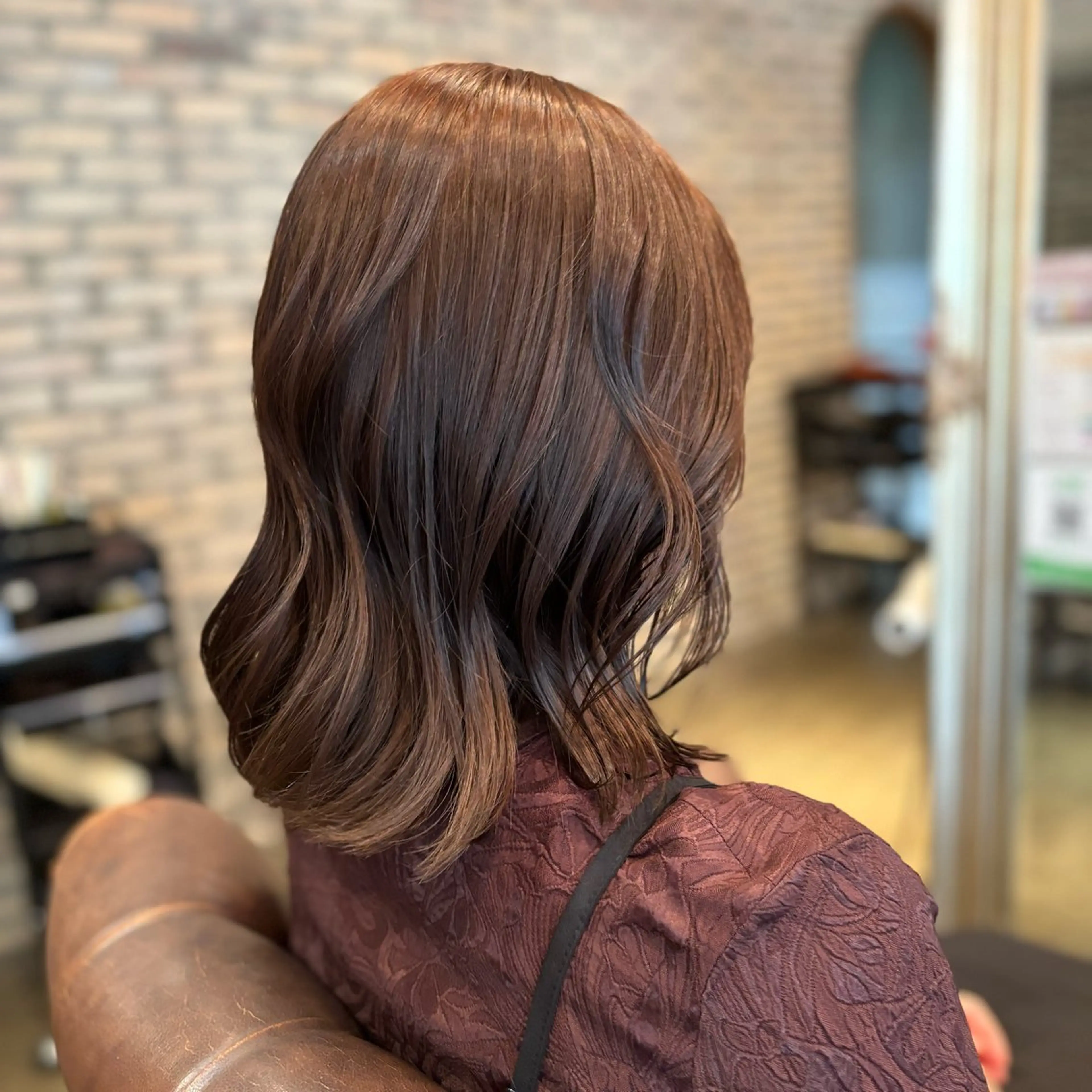 カラー ベージュカラー 髪質改善カラー ブラウン🤎YUMEのヘアスタイル