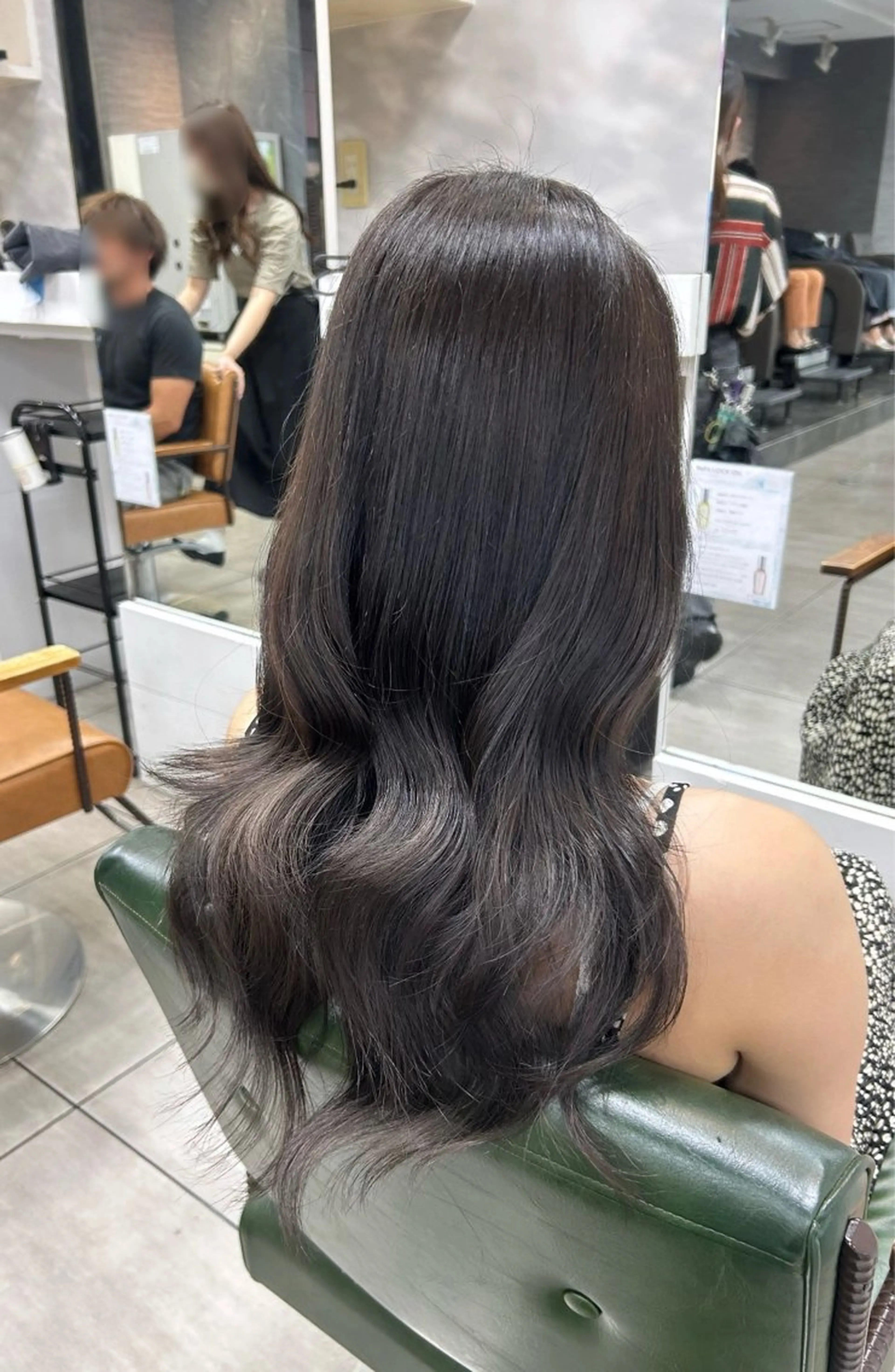 ロング カット ヘアカラー 🫧艶髪カラー🫧 森本くるみのヘアスタイル