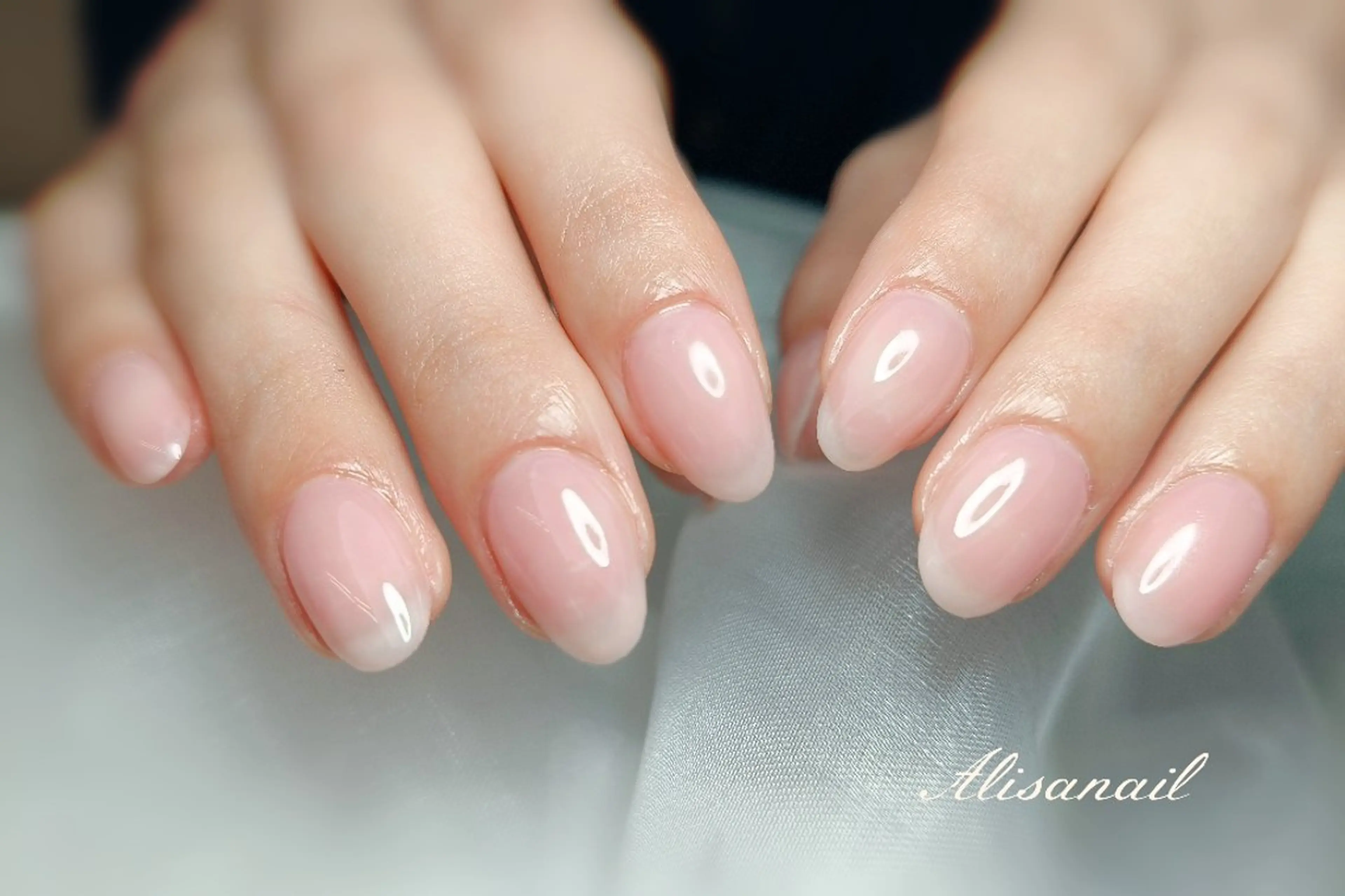 ネイル オフィスネイル ワンカラーネイル ピンク エ ンのネイルデザイン