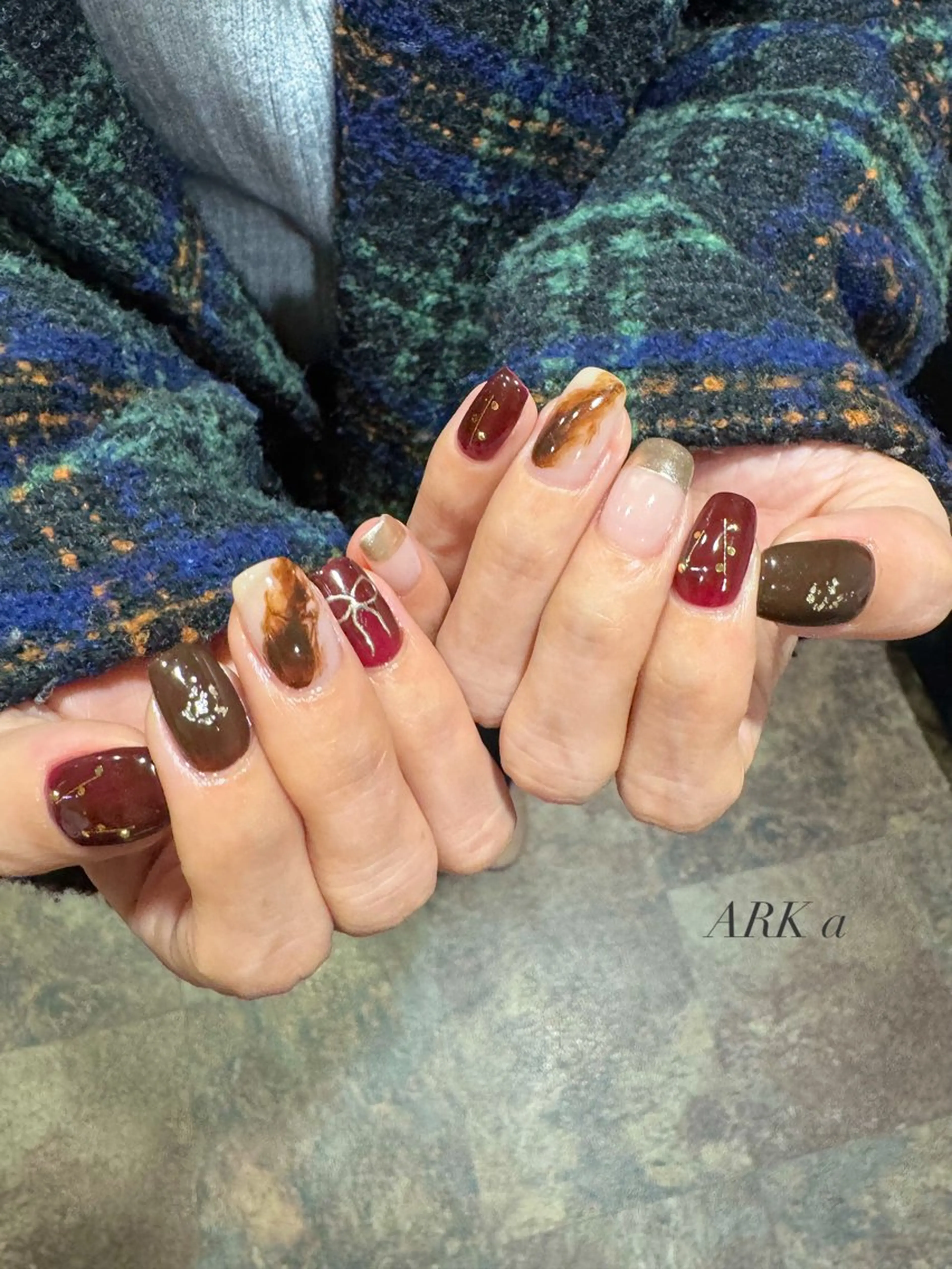 ネイル ハンドネイル Nailsalon ARKαのネイルデザイン