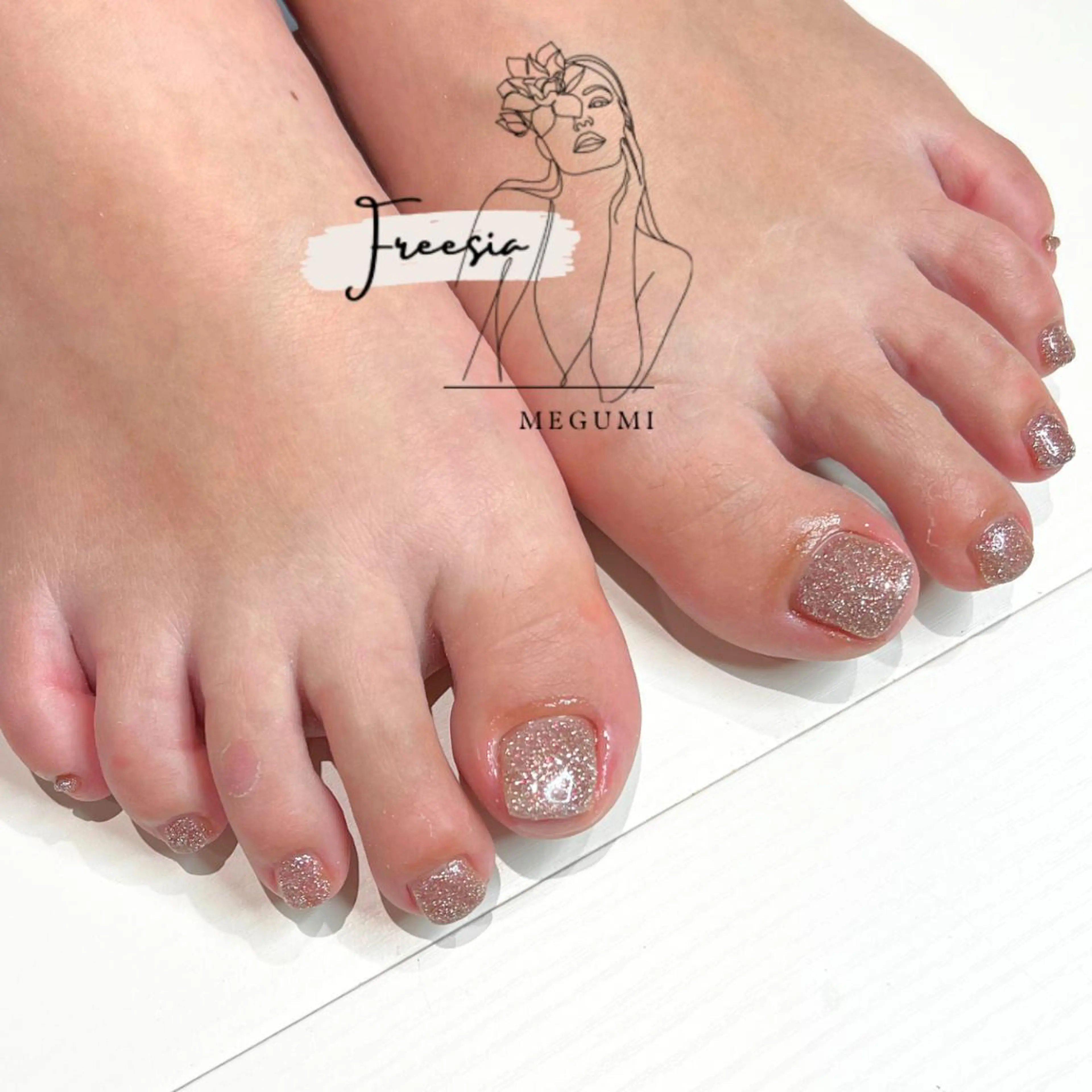 ネイル フットネイル ピンク 夏ネイル フットネイル New open✨ 井土ヶ谷店 Meguのネイルデザイン