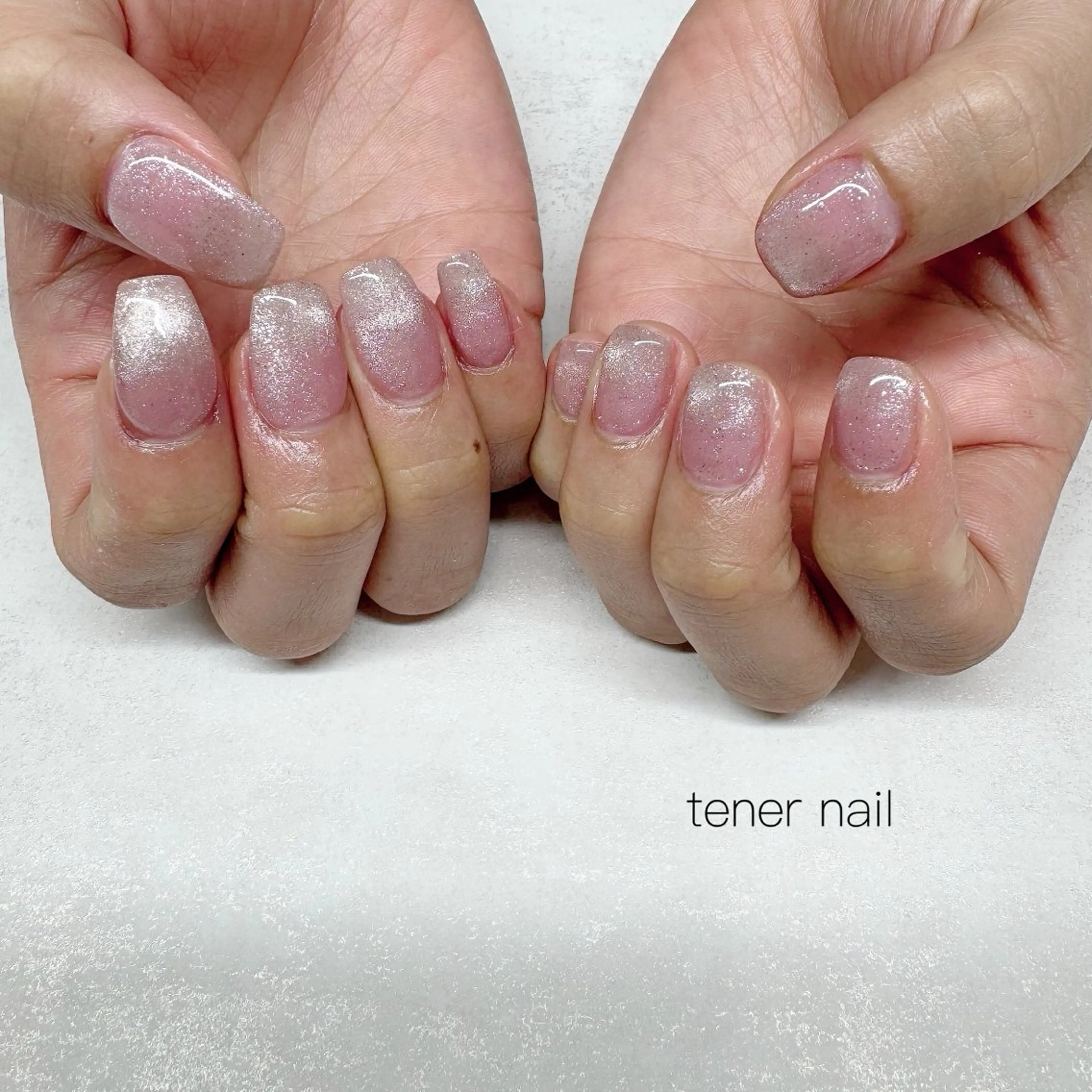 ネイル グラデーション マグネットネイル ハンドネイル テネルネイル tener nailのネイルデザイン