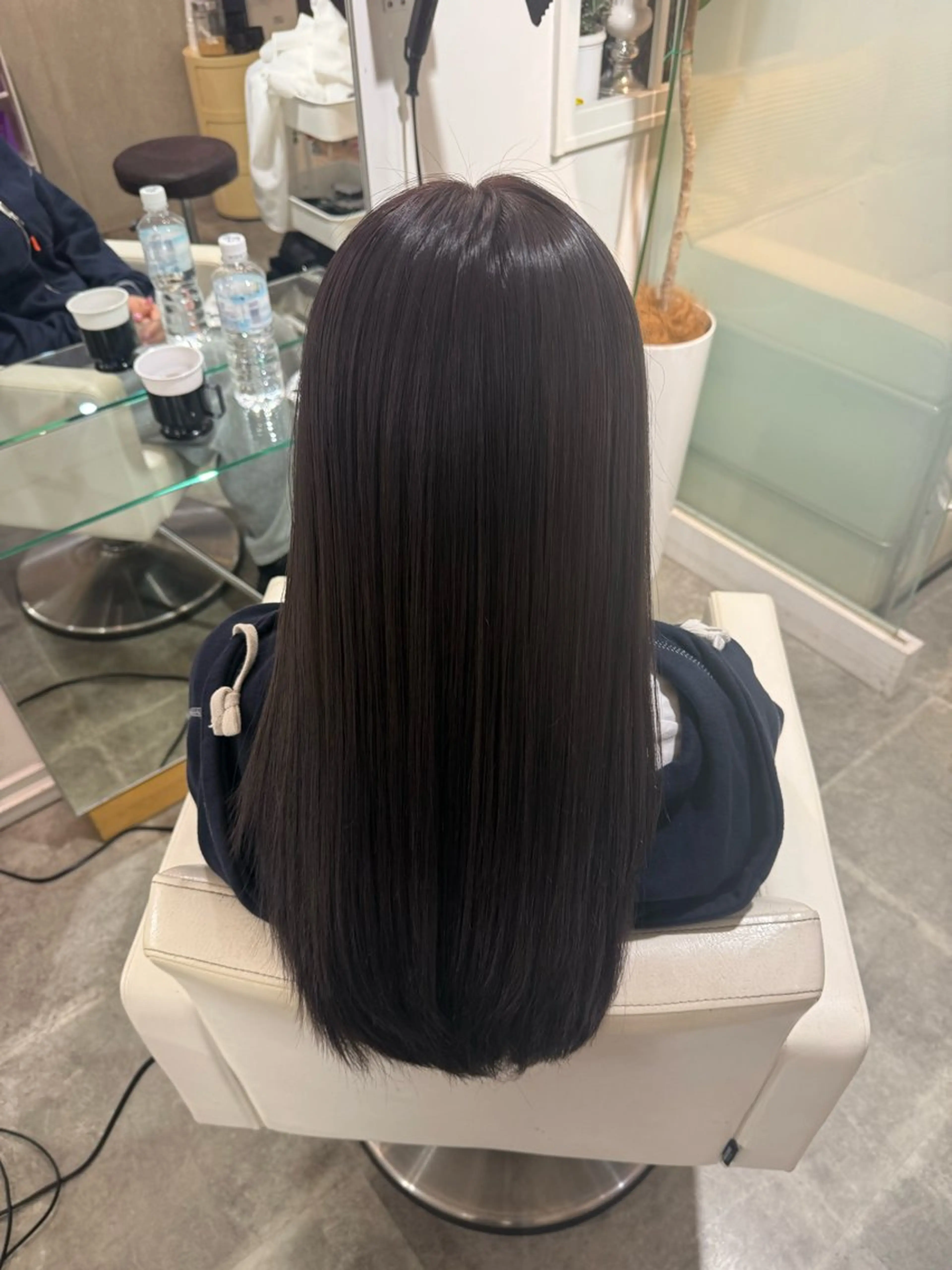 ロング 縮毛矯正 縮毛矯正 原宿♡透明感カラー♡ 縮毛矯正【MAYU】のヘアスタイル
