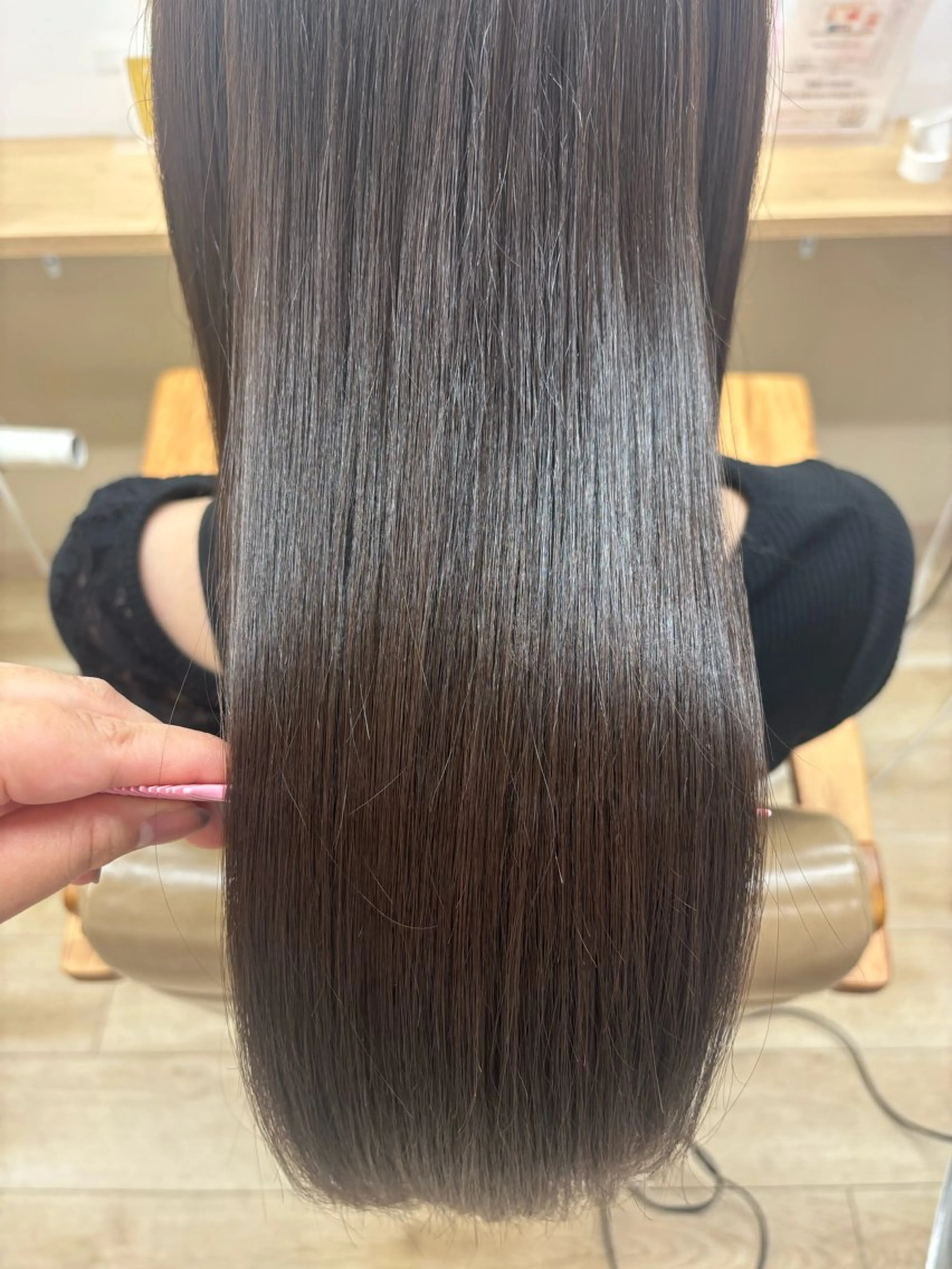 縮毛矯正 トリートメント universe Mizuki🎀のヘアスタイル