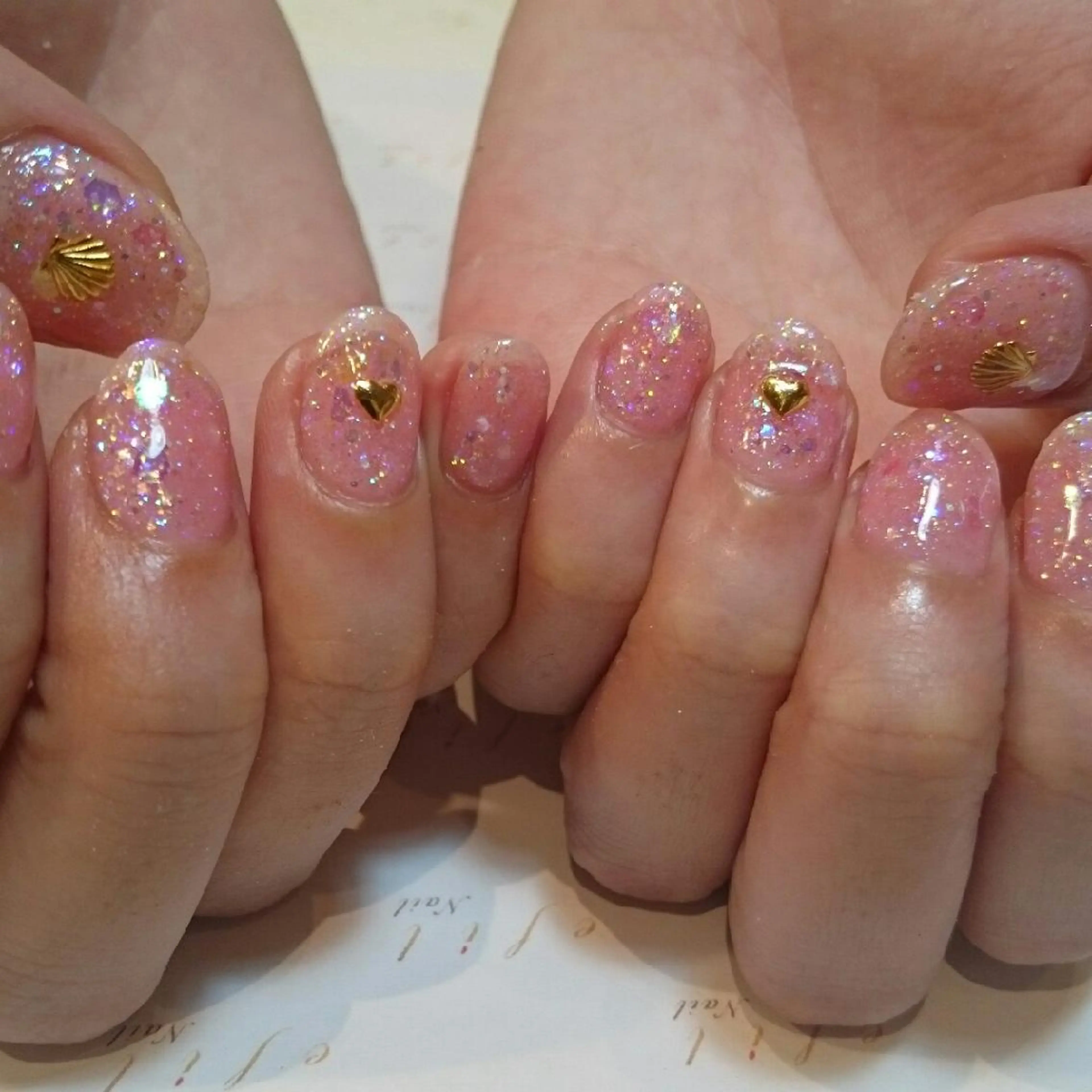 ネイル ジェルネイル みー shakushiroのネイルデザイン