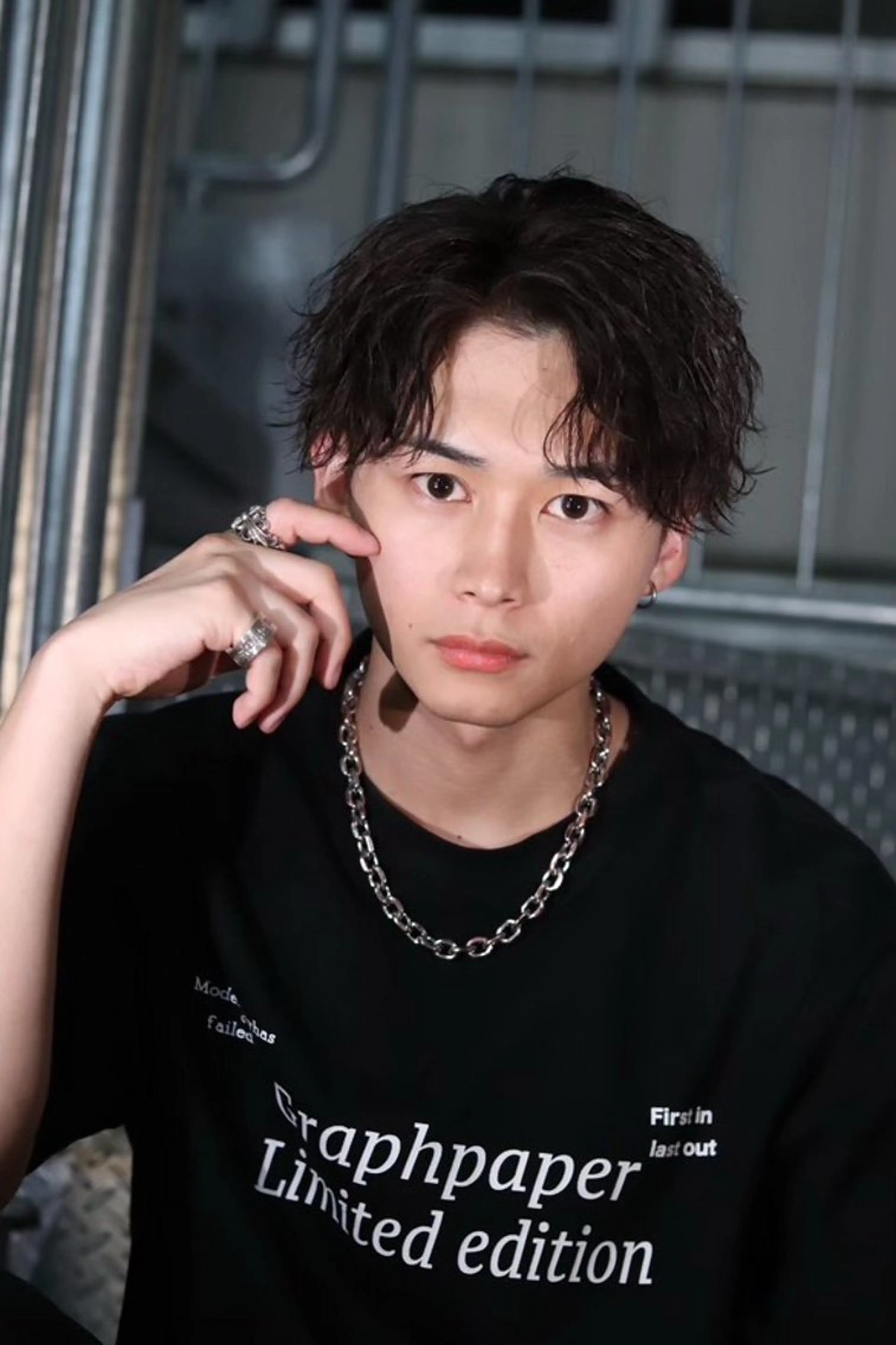 ショート パーマ メンズ カット パーマ 🍓ナチュラル/色気 🍓DAISUKEのヘアスタイル