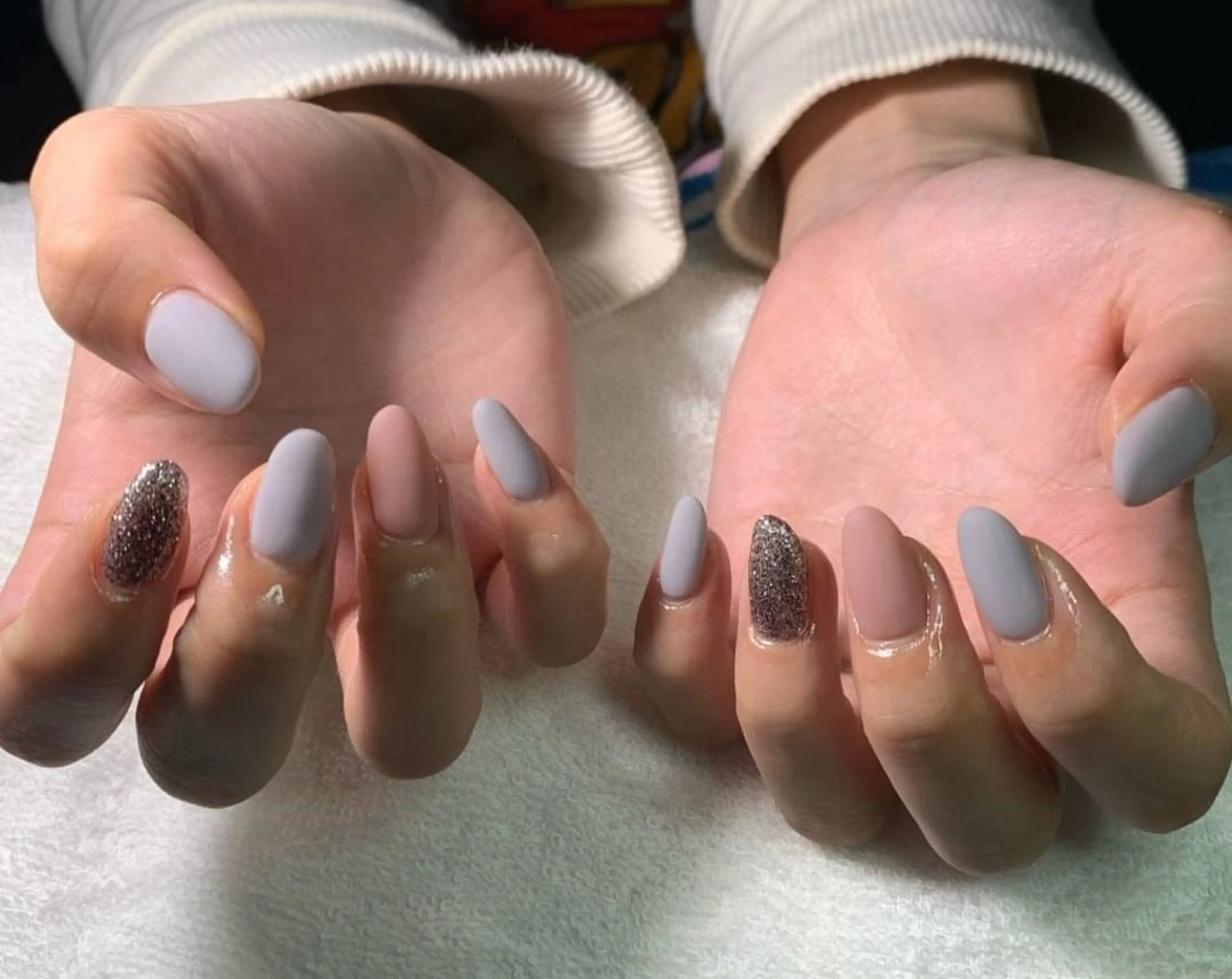 ネイル マットネイル ハンドネイル フットネイル MHR nailのネイルデザイン