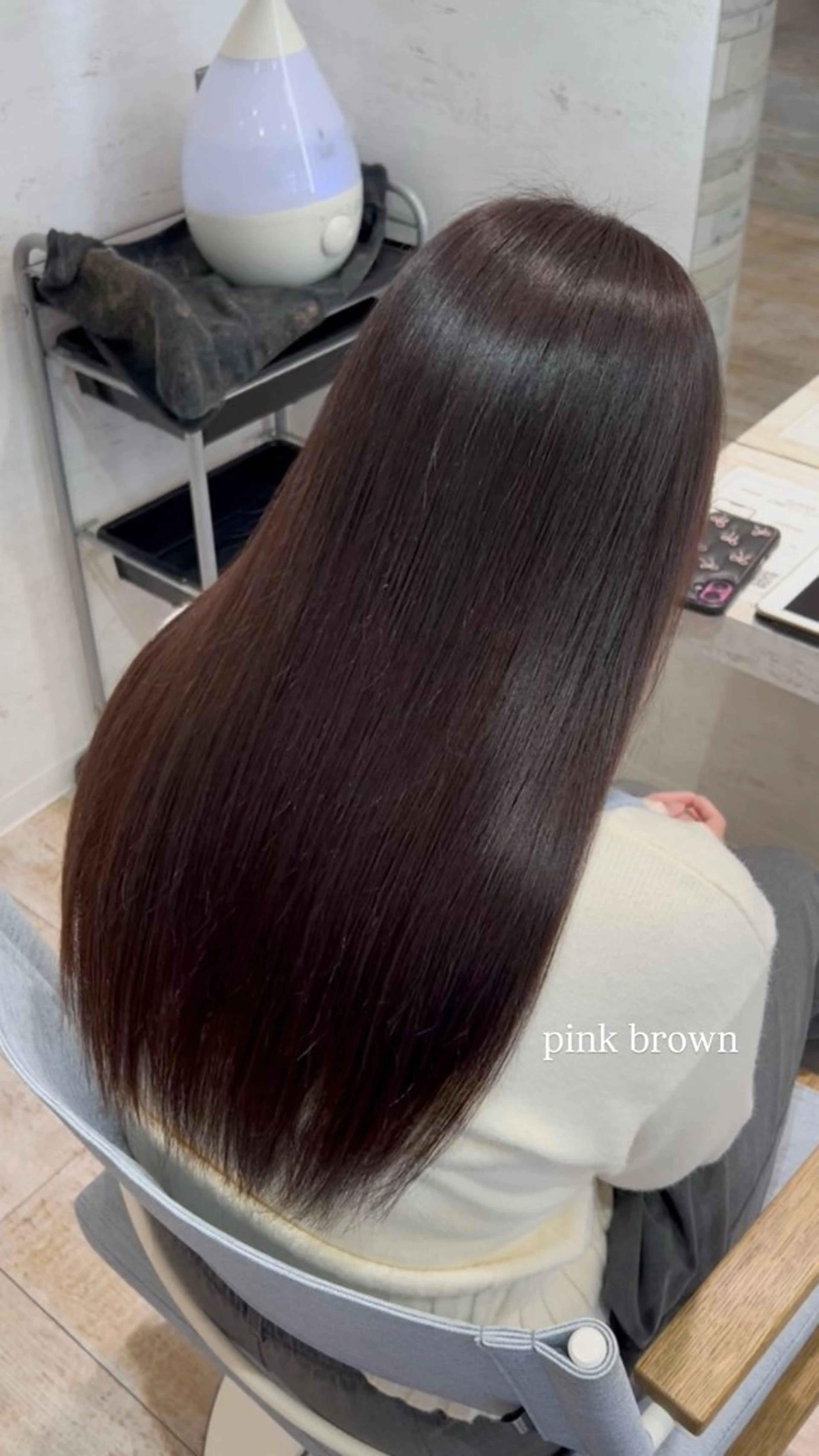 ロング 田中 千尋のヘアスタイル