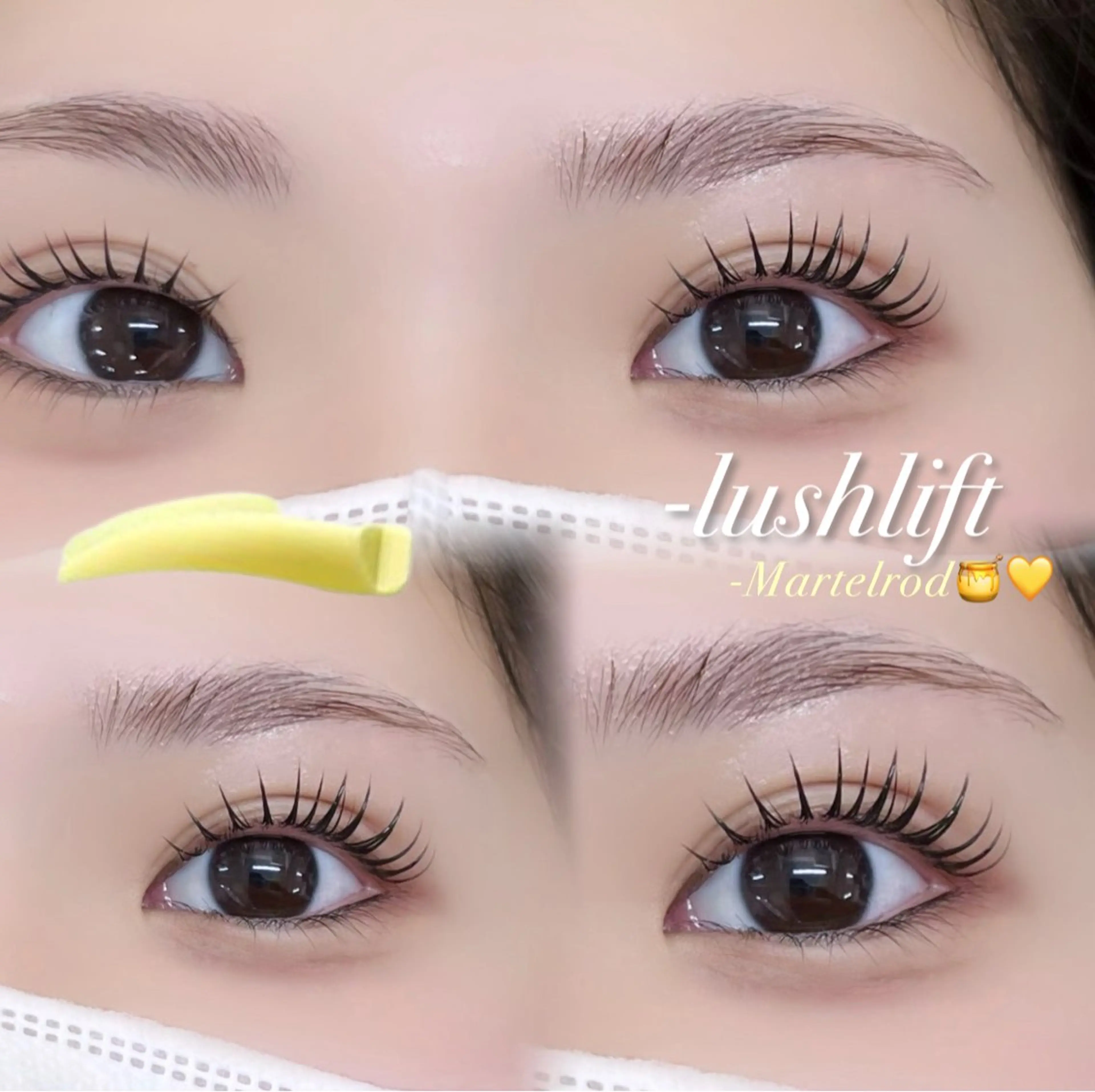 マツエク・マツパ Une fleur HINAのマツエク・マツパデザイン