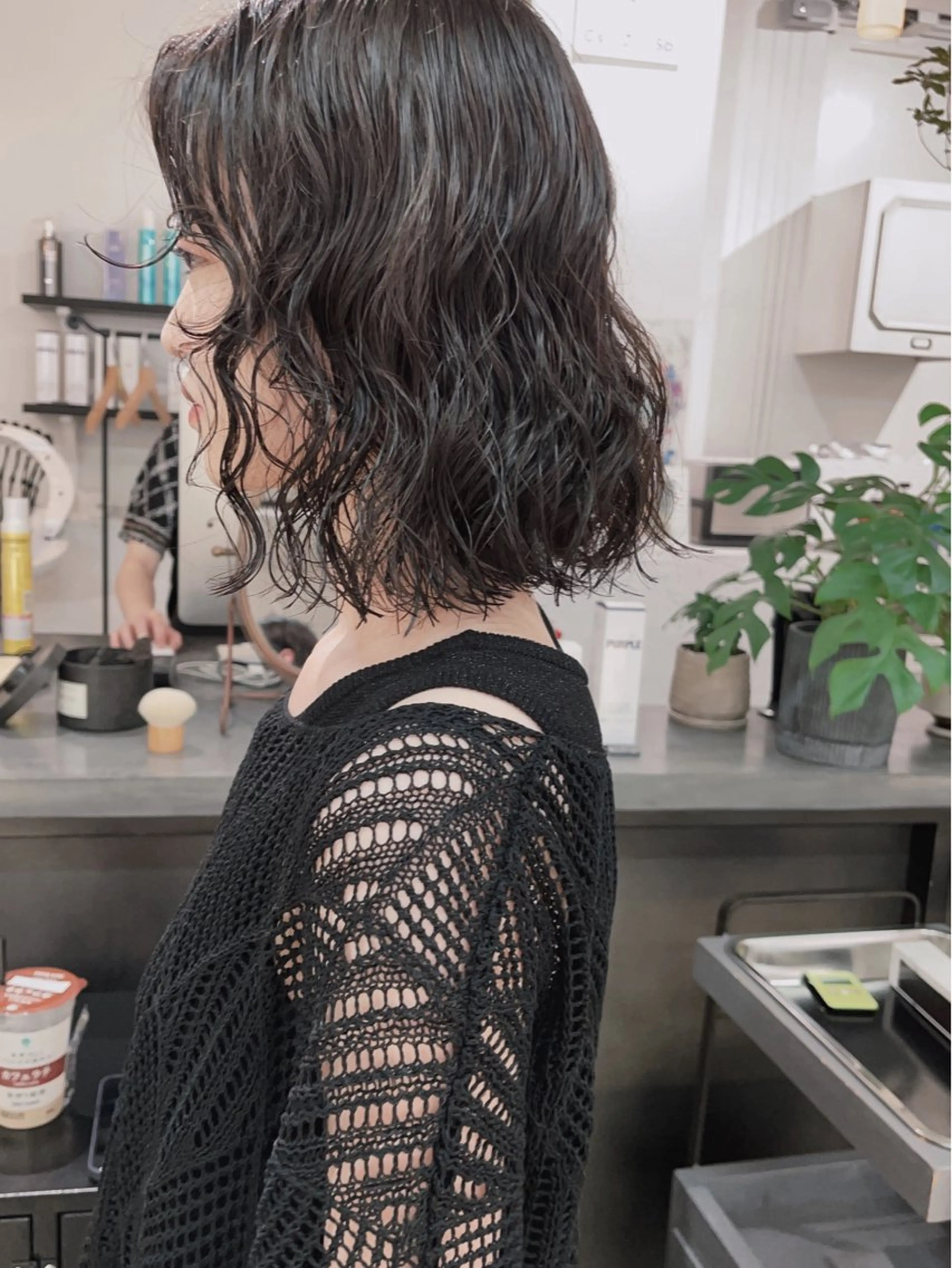 ショート パーマ カット パーマ トリートメント ooit 【オーイット】のヘアスタイル