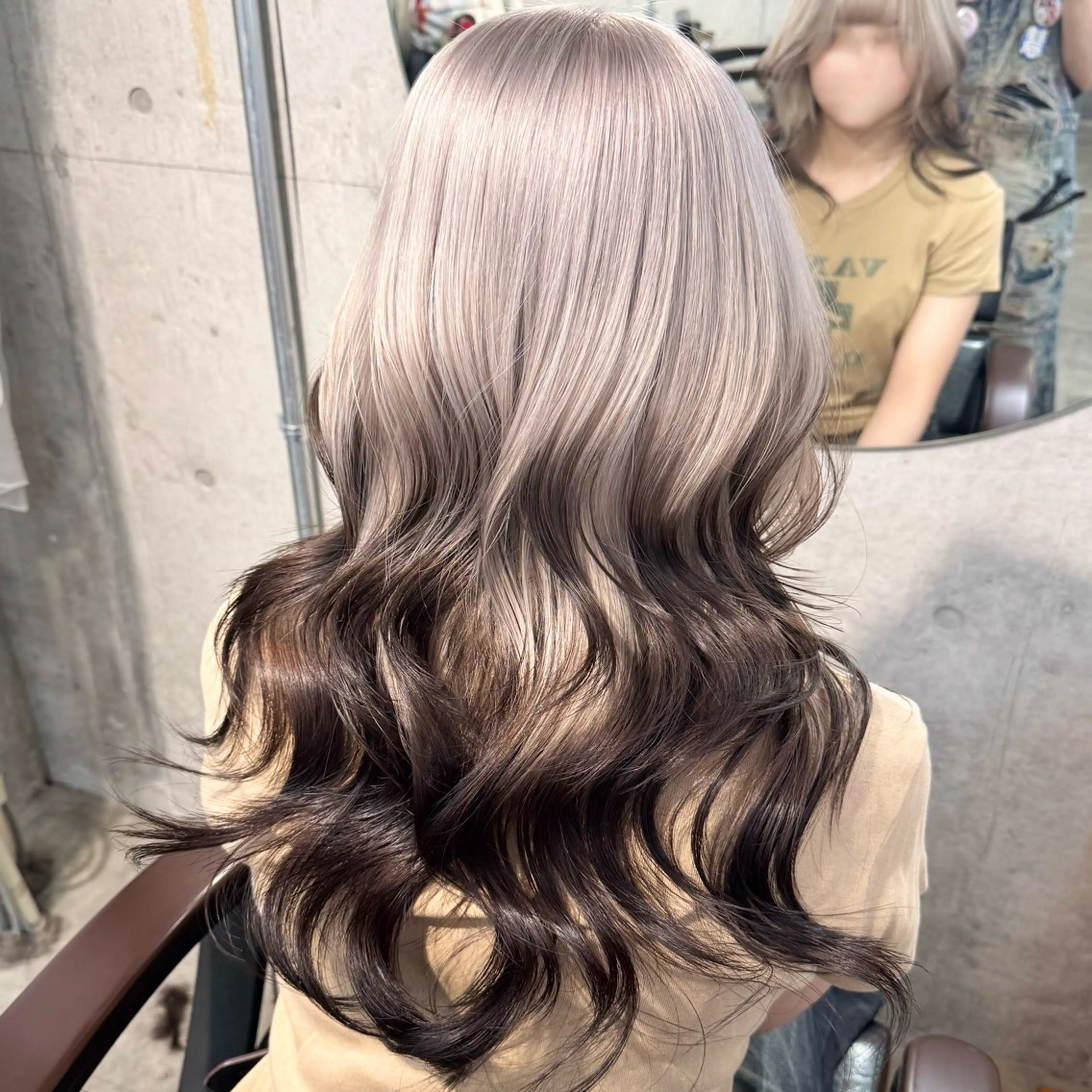 ロング カラー パーマ ヘアアレンジ メンズ キッズ カット ヘアカラー トリートメント 💖オタク美容師 ꒰ঌ♡モモ♡໒꒱のヘアスタイル