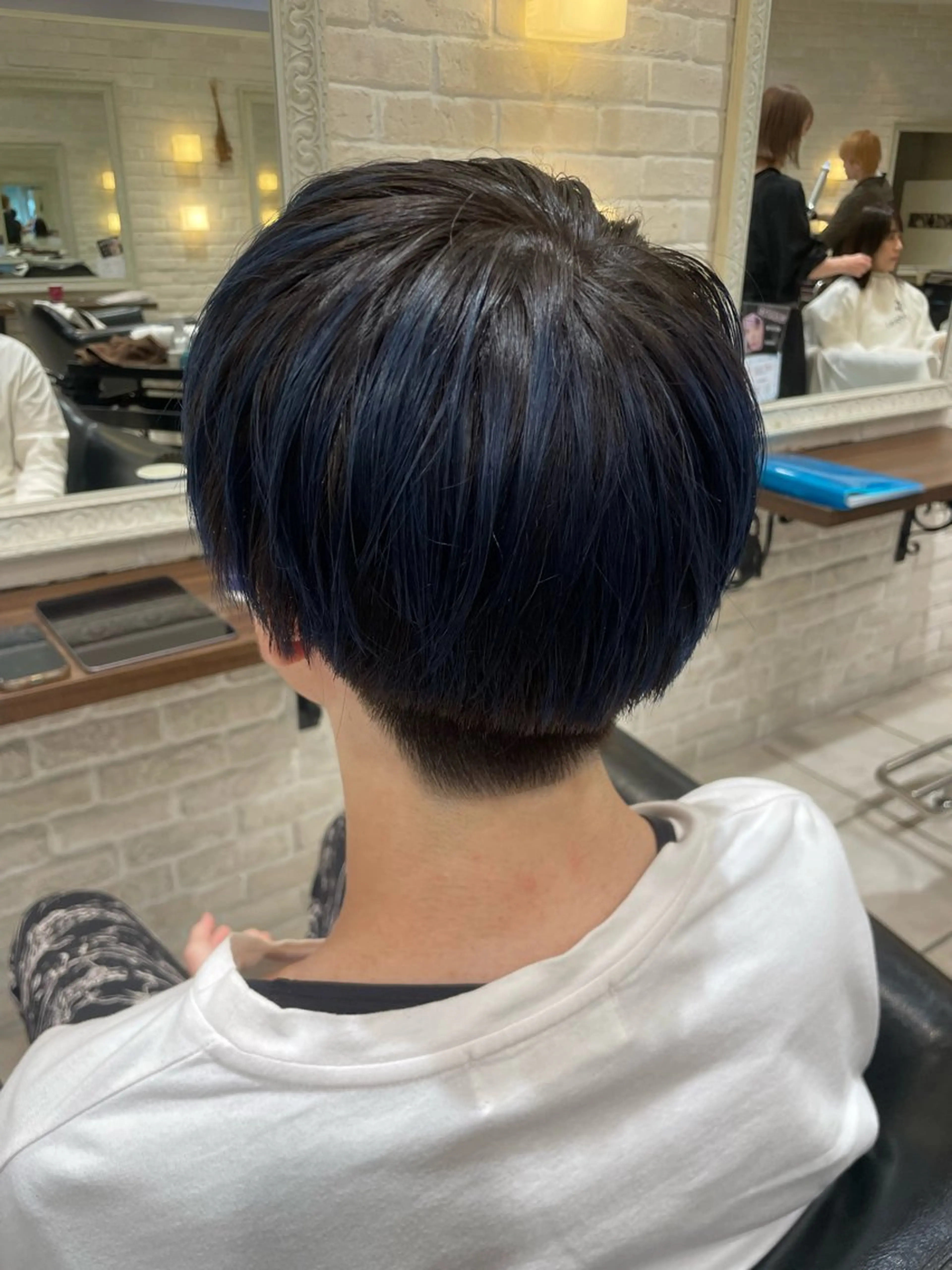 メンズ 🩵RIKO🩵 透明感カラー🫧のヘアスタイル