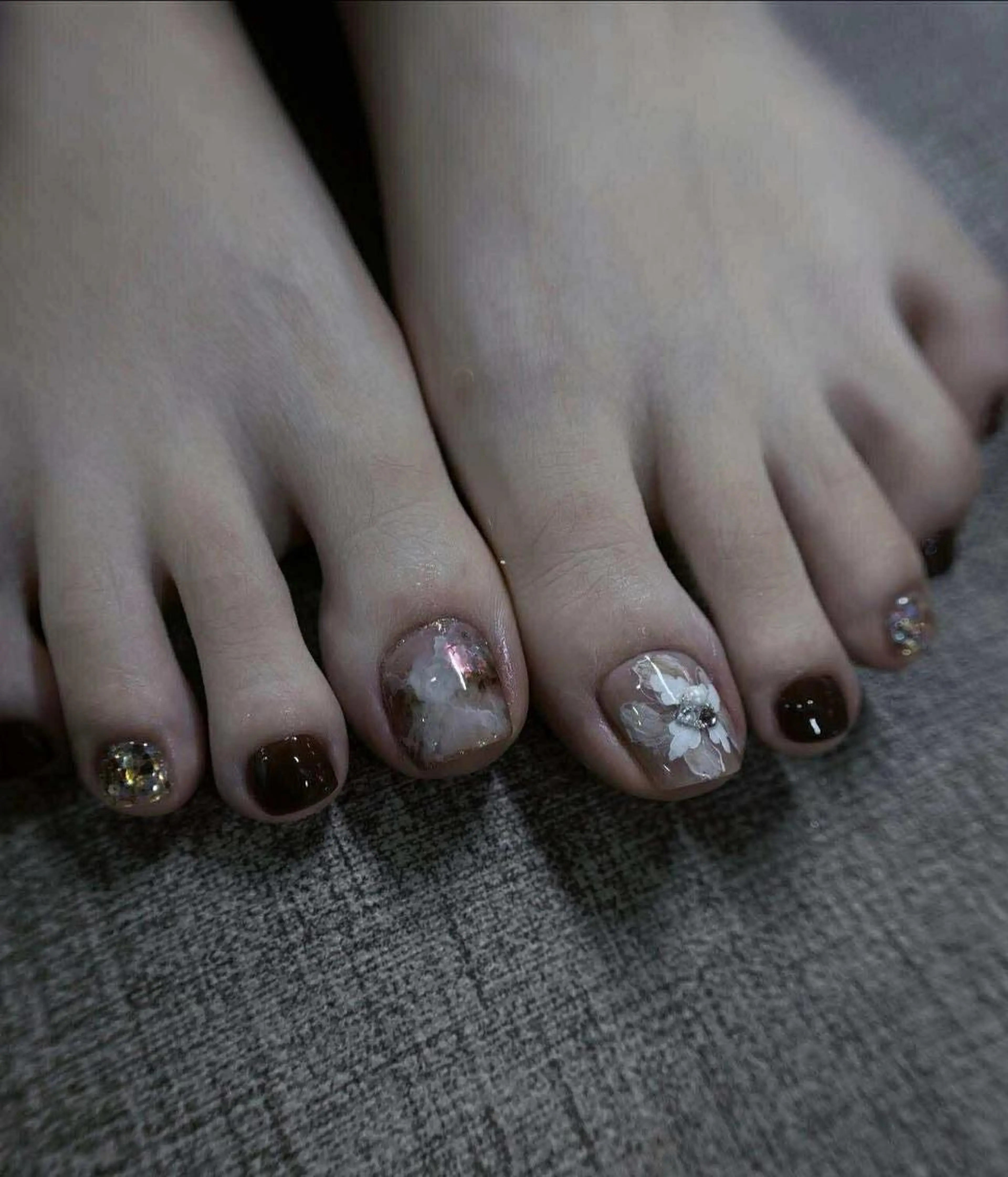 【フット｜トレンド】 アートやり放題＋パーツ付け放題　￥8,780の写真