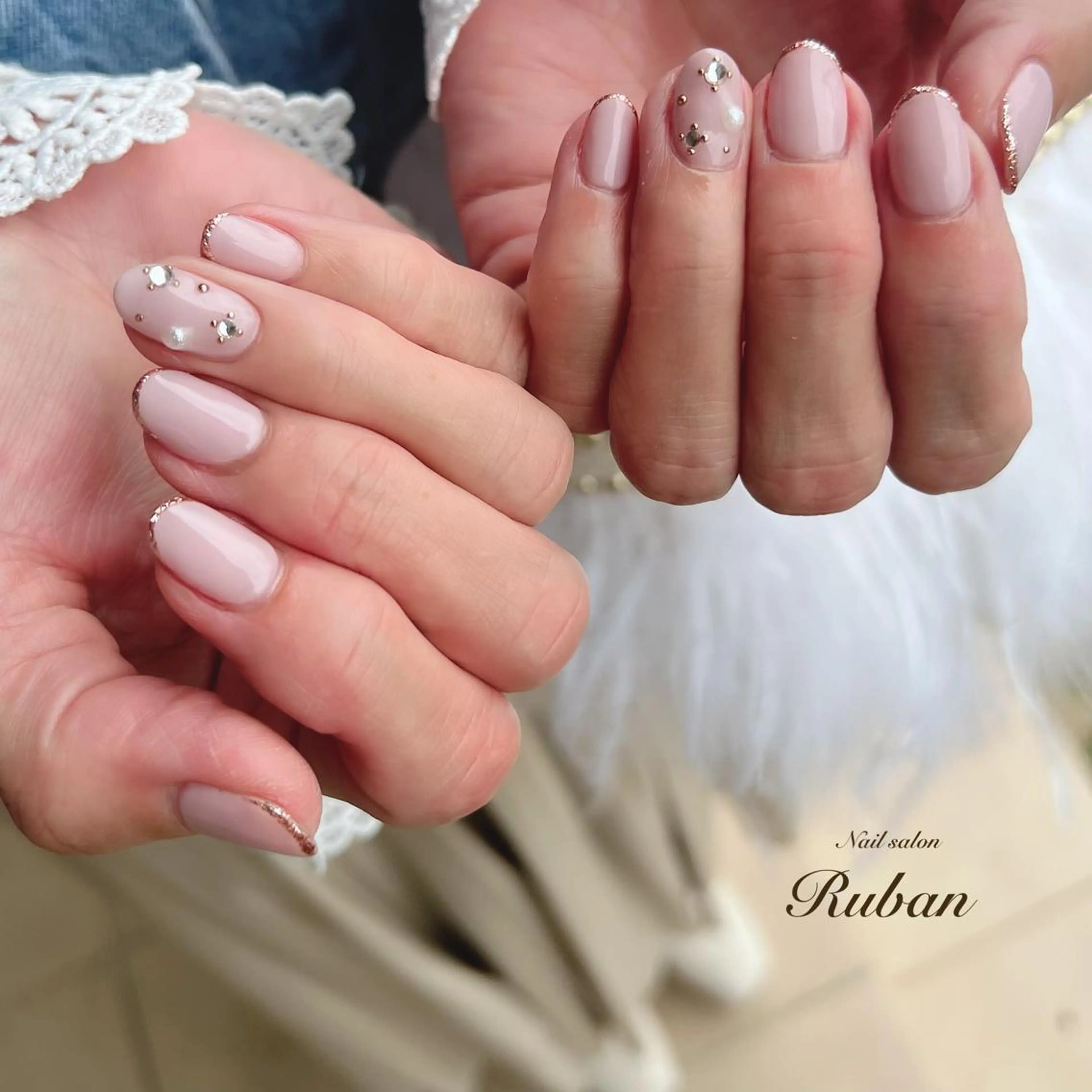 ネイル オフィスネイル シンプルネイル Nail salon Rubanのネイルデザイン