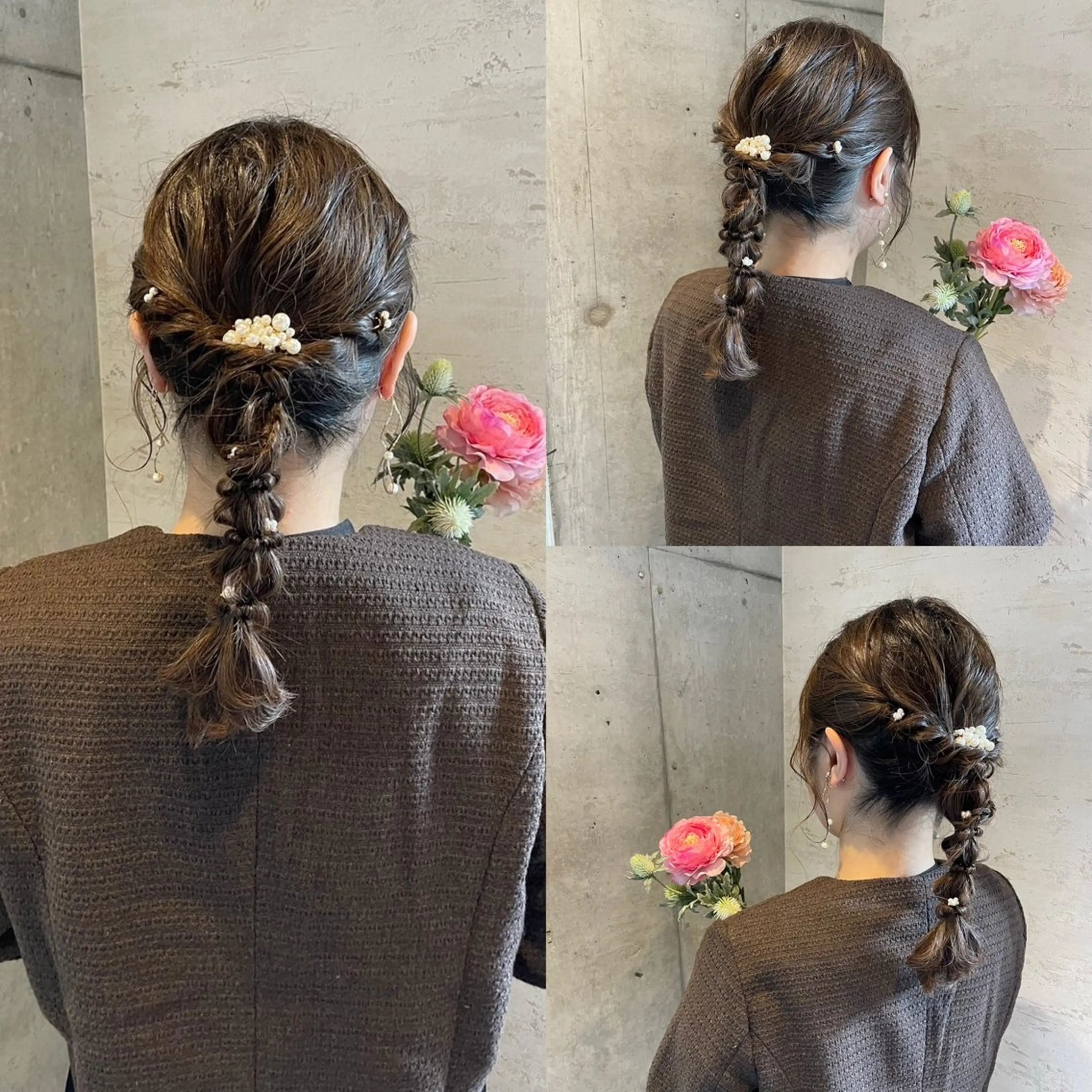 ヘアアレンジ ヘアセット 美髪× ヘアセット✨Araiのヘアスタイル
