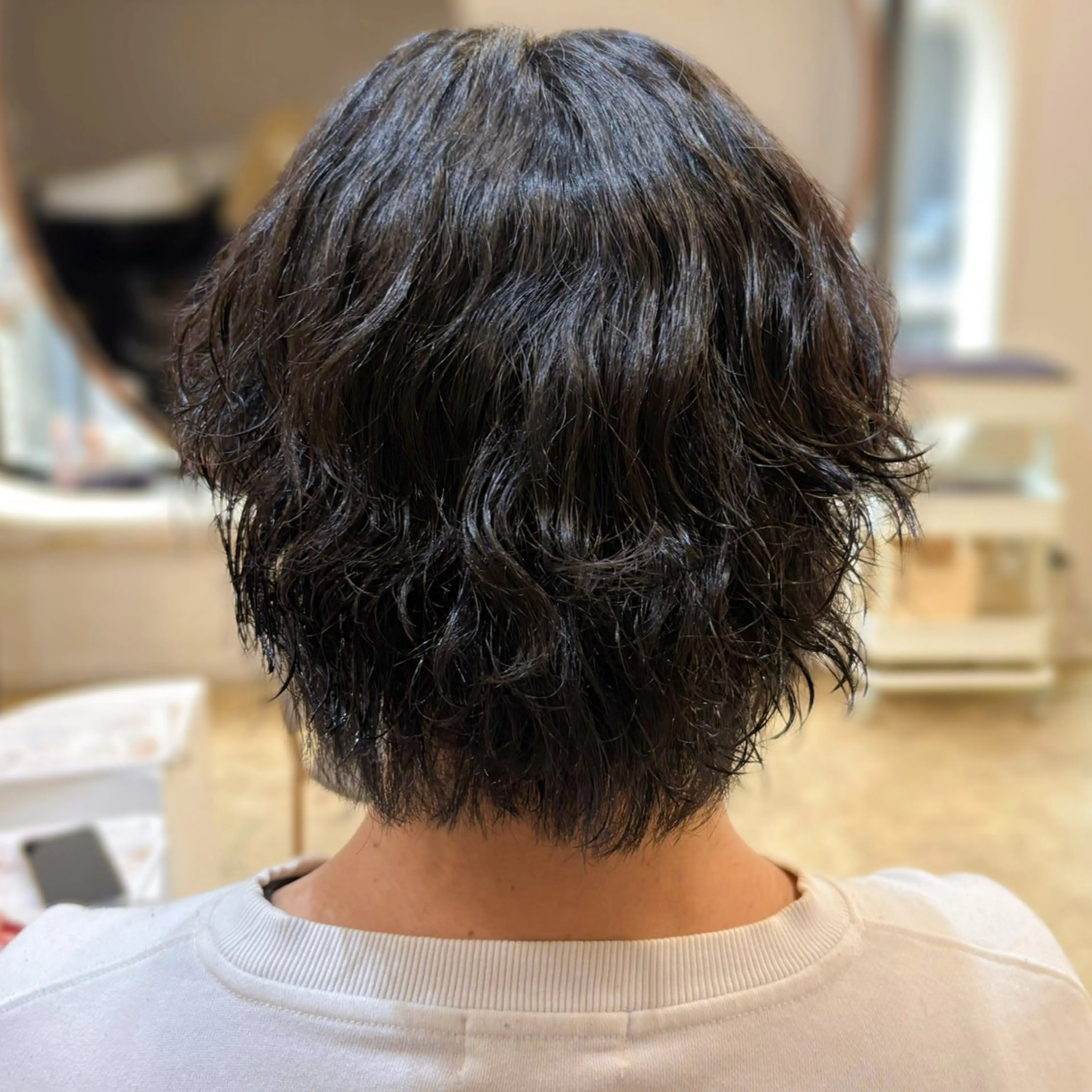 パーマ メンズ miku🧸 ／韓国艶髪のヘアスタイル