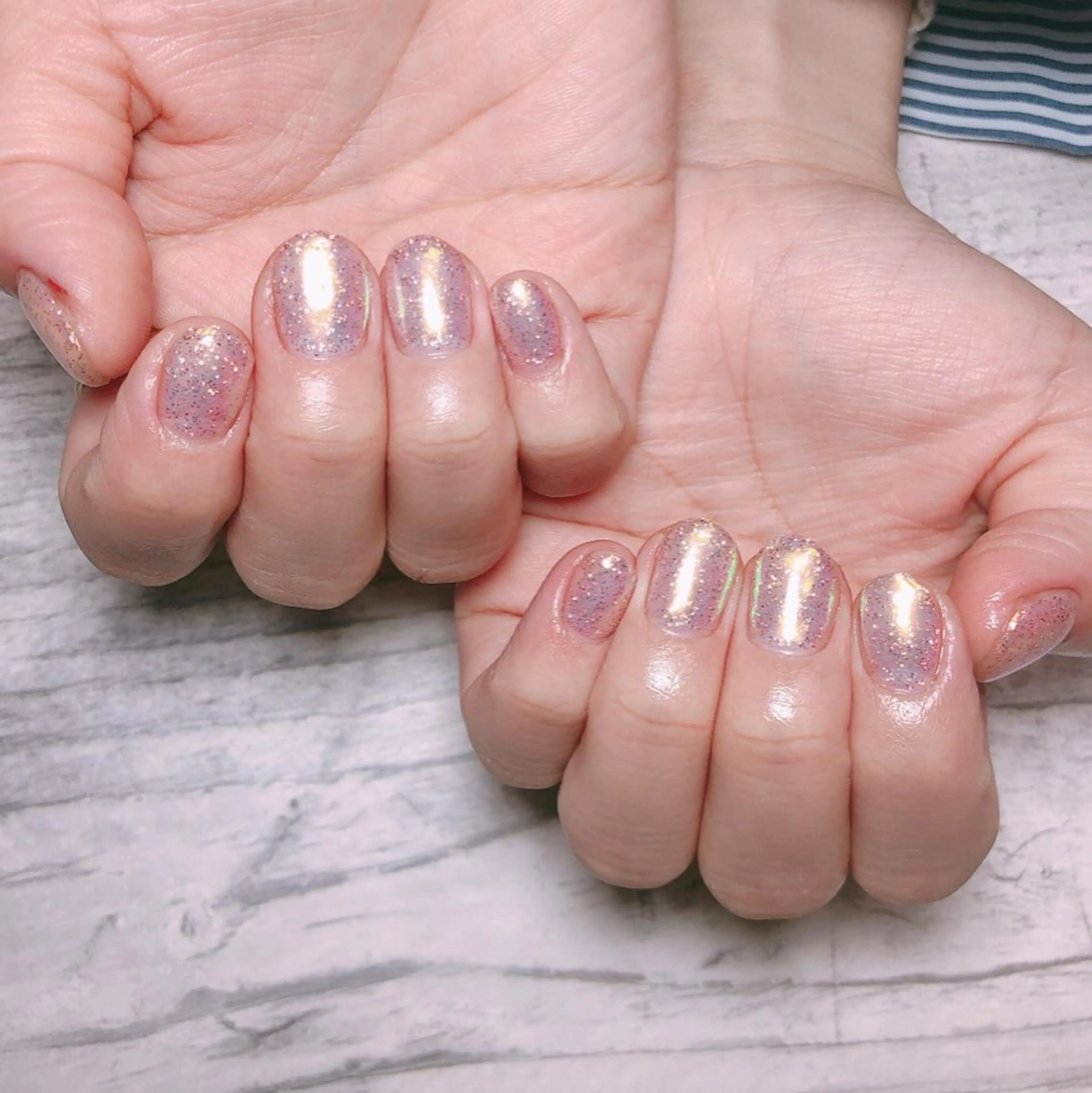 ネイル ミラーネイル DollyGirl KYOKOのネイルデザイン